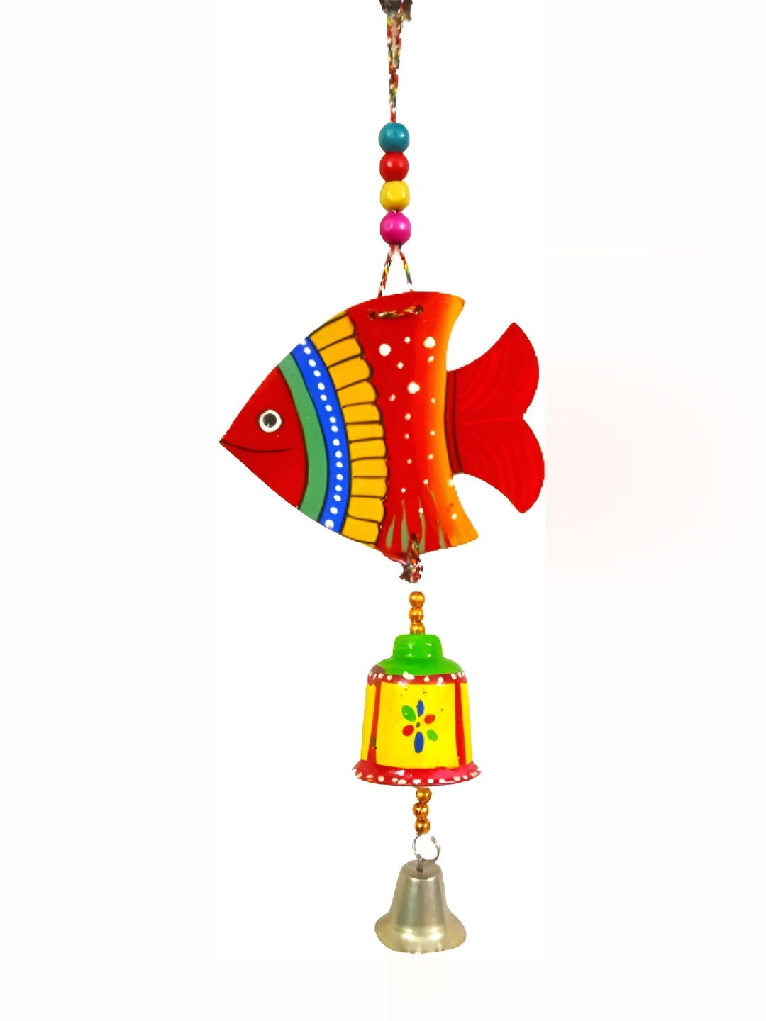 

Sohibe Red Textured Wooden Wall Hangings