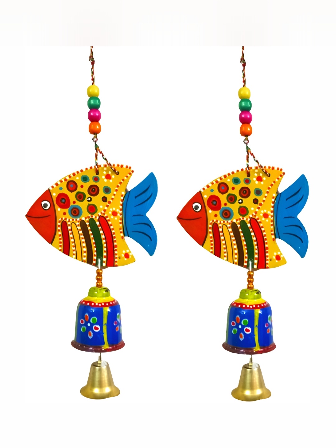 

Sohibe Blue 2 Pcs Textured Wooden Wall Hangings