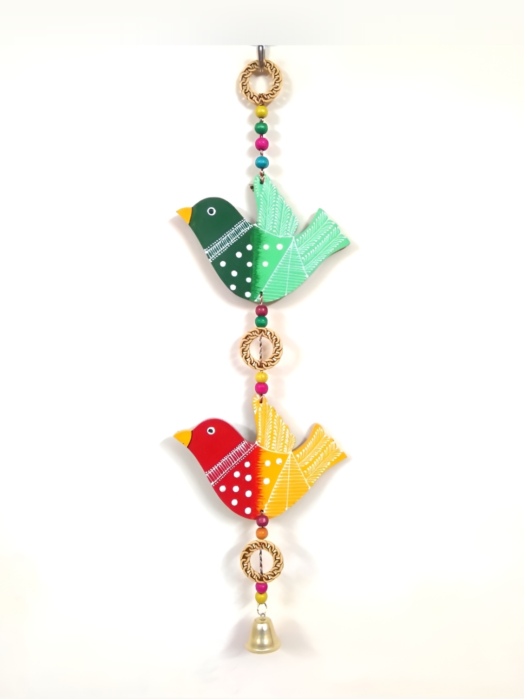 

Sohibe Red & Green Printed Wall Hanging