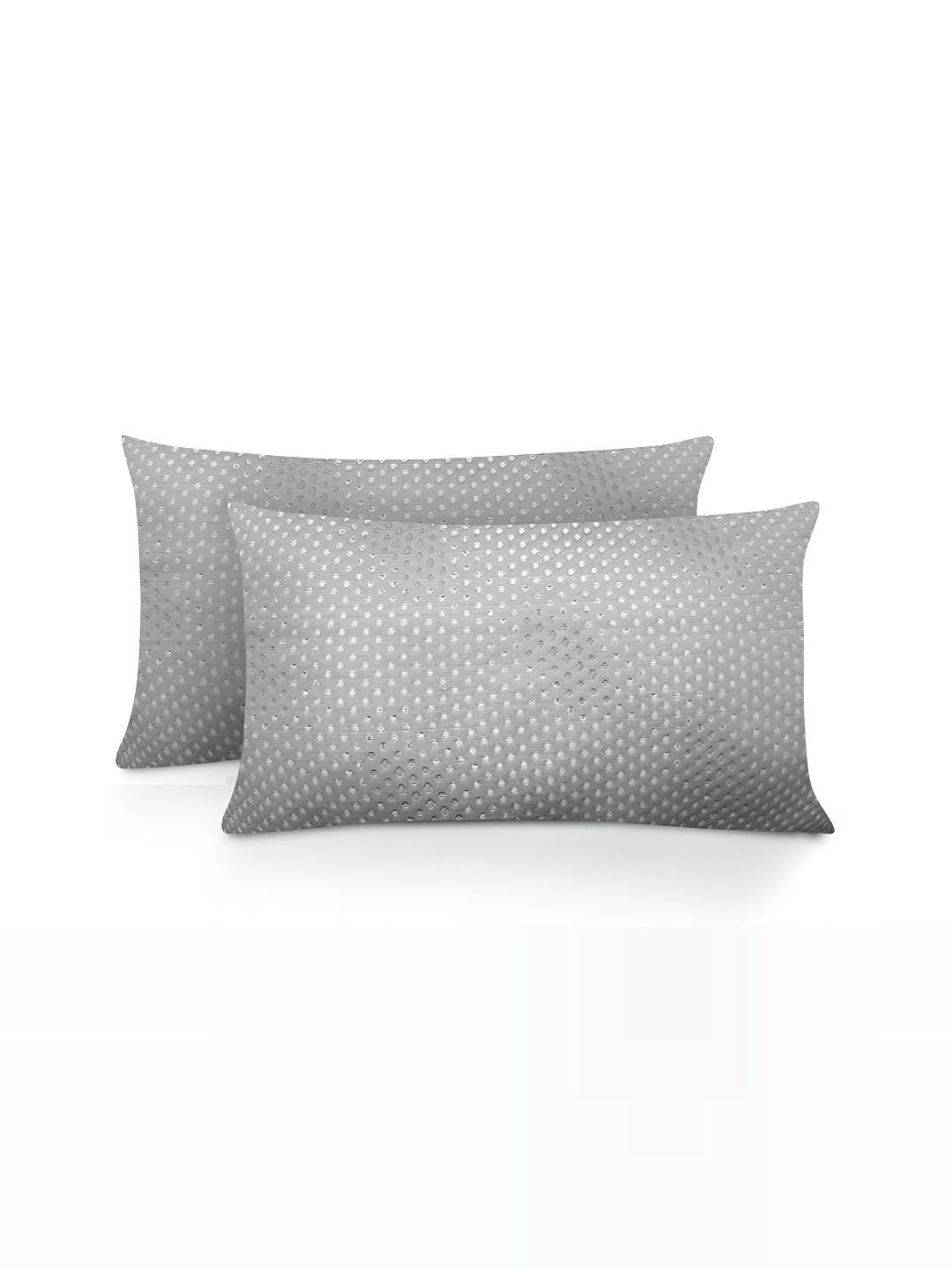 

Homerz White and Grey 2 Pieces Lightweight Sleep Pillows