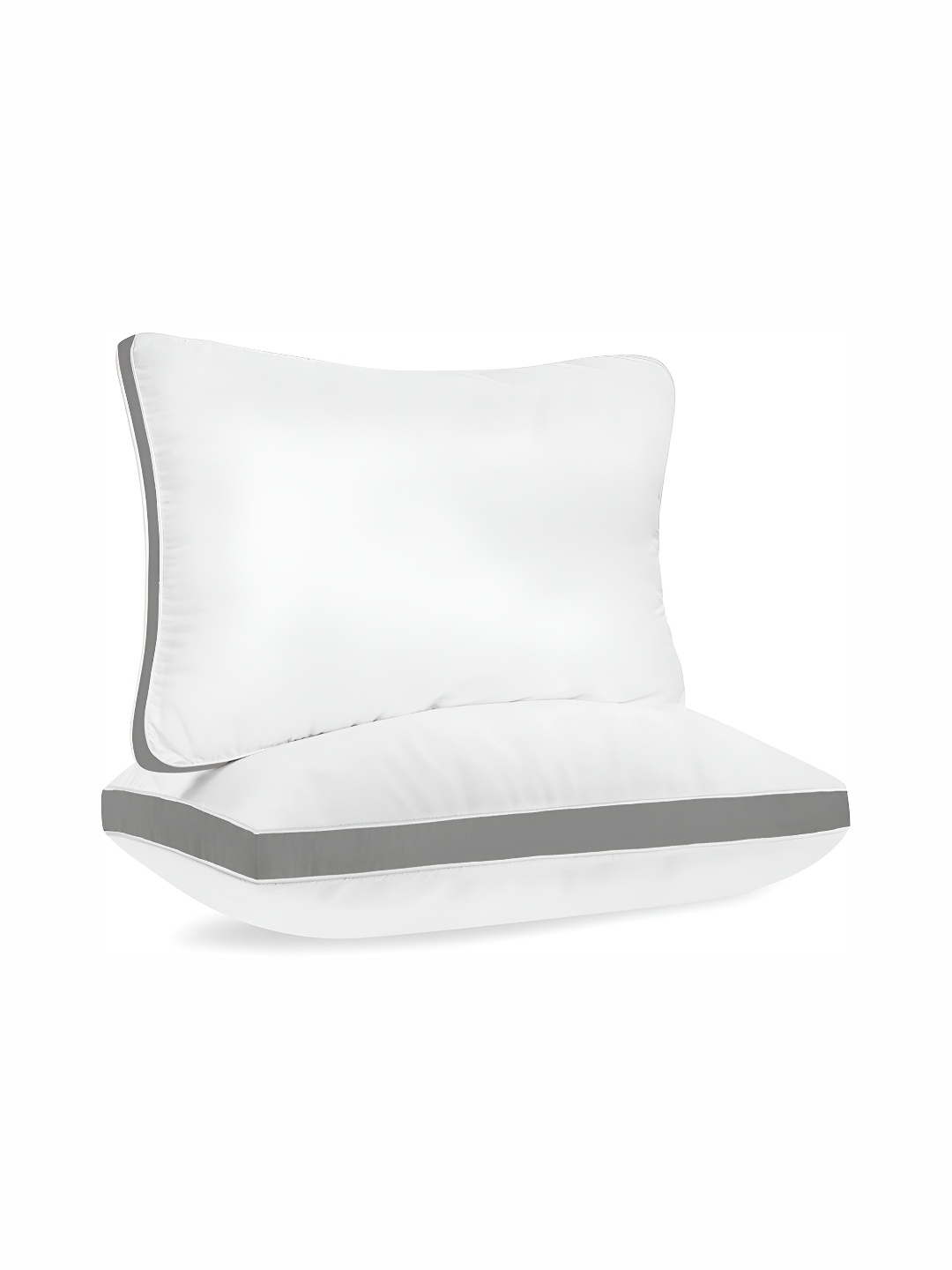 

Homerz White Set of 2 Polycotton Lightweight Sleep Pillow