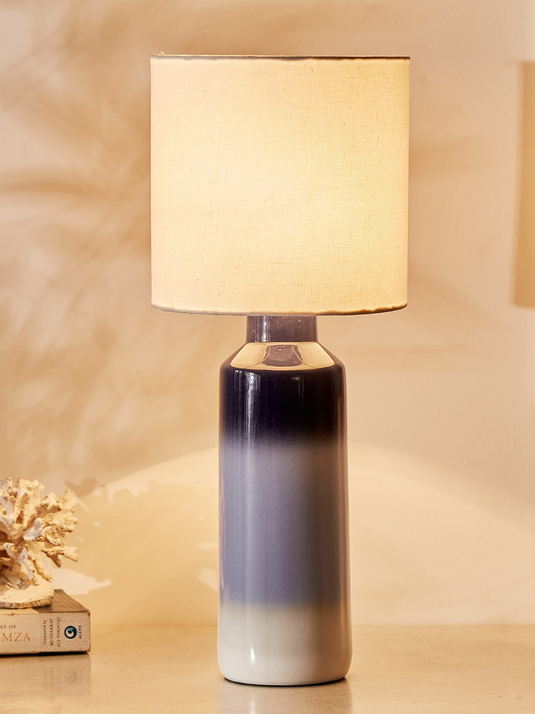 

Home Centre Unisex Blue Table Lamps