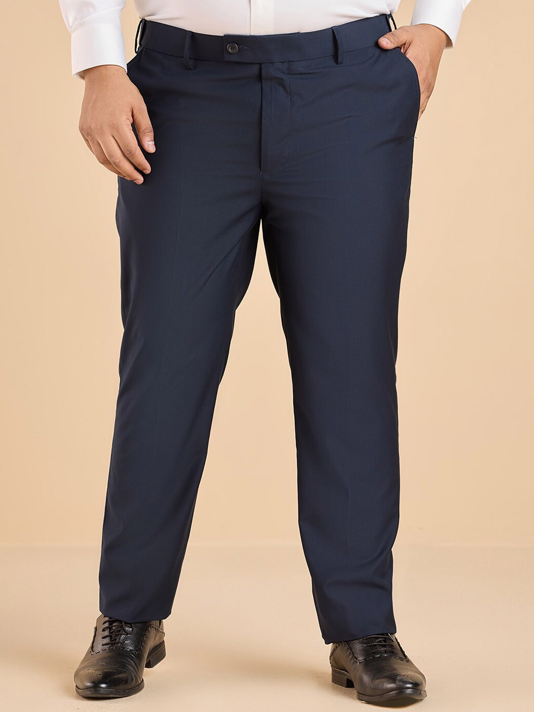 

Big Hello - The Plus Life Men Trousers, Navy blue