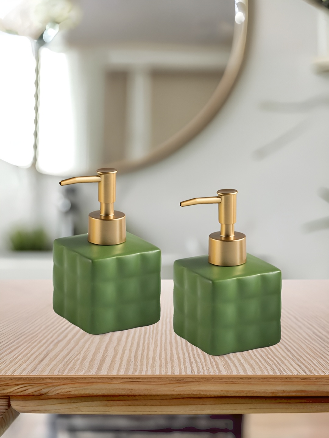 

The Better Home Green 2 Ceramic Soap Dispenser