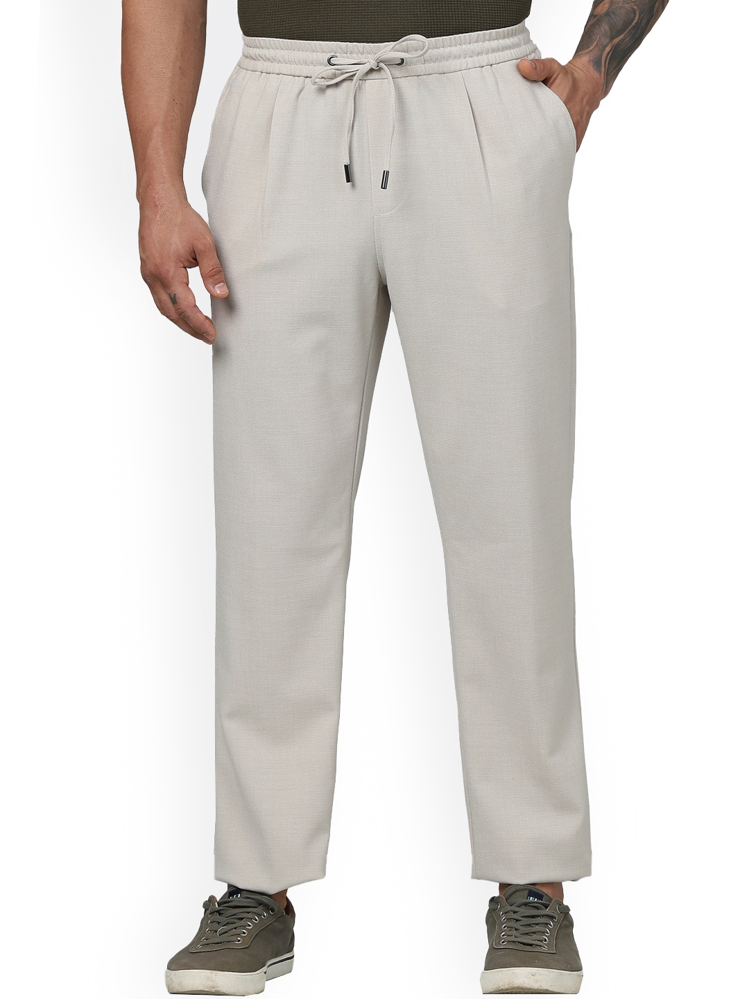 

Celio Men Trousers, Beige