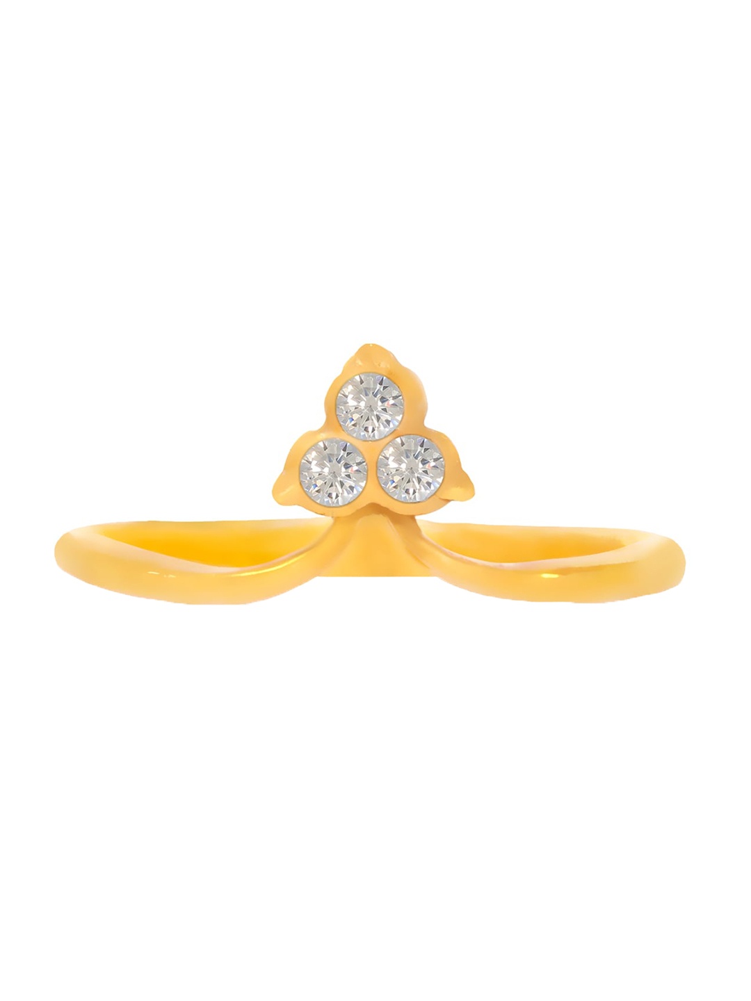 

BHIMA 22K Hallmark 916 Purity Yellow Gold Love Colour Stone Stud