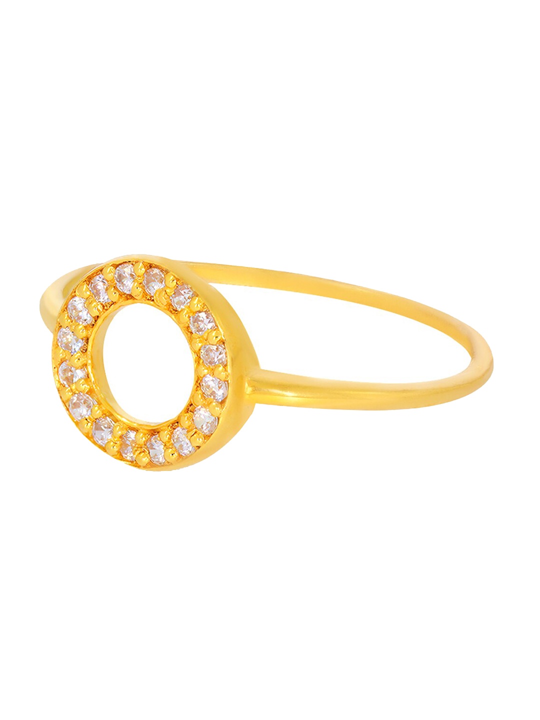 

BHIMA 22K Hallmark 916 Purity Yellow Gold Stone Ring