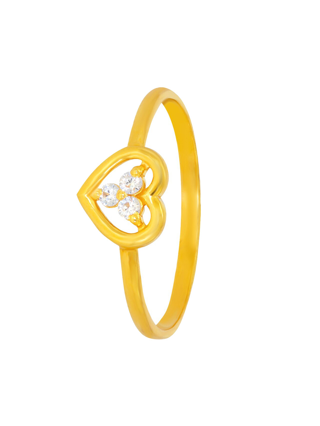 

BHIMA 22K Hallmark 916 Purity Yellow Gold Stone Stud