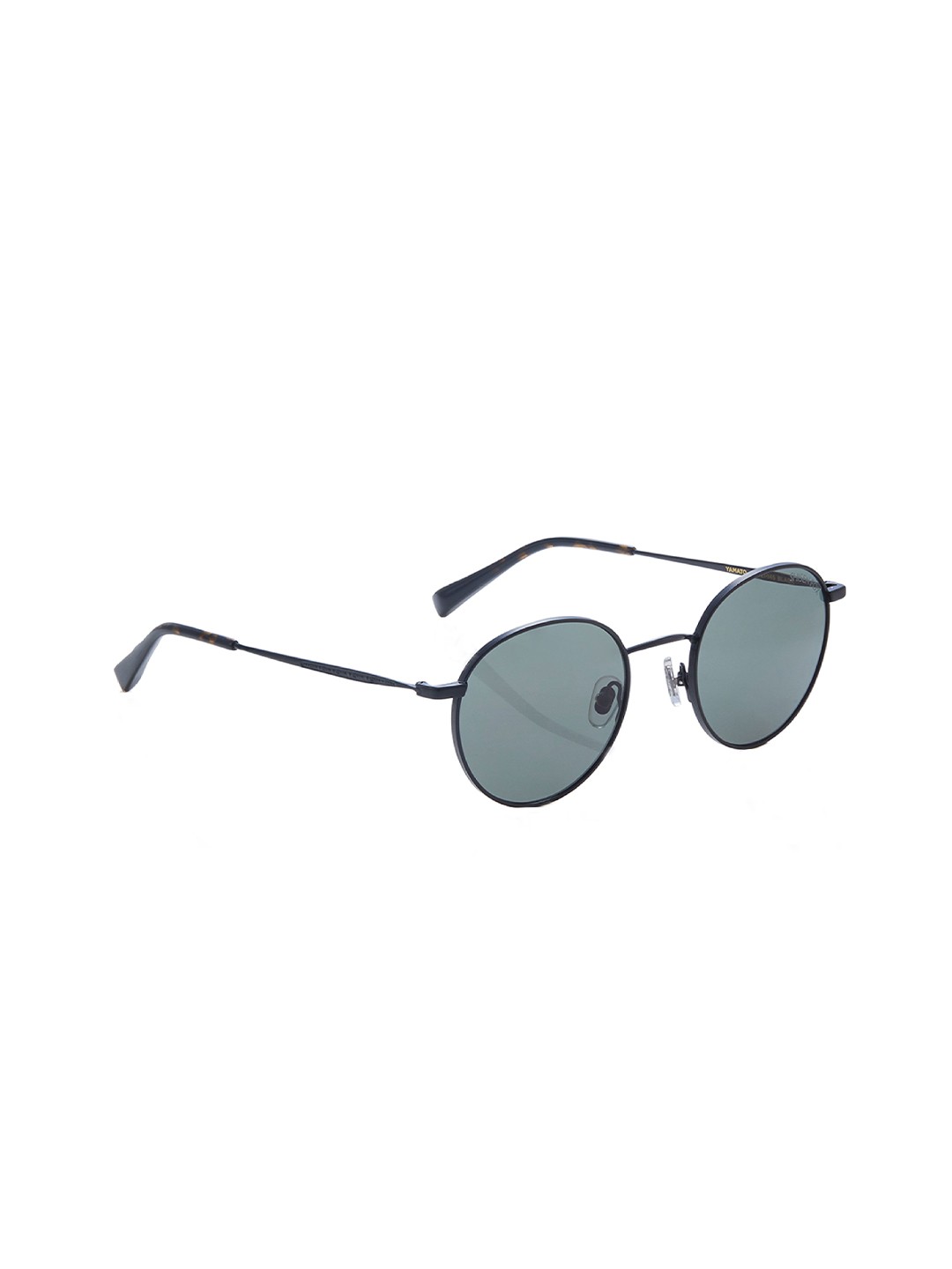 

Shisen Fox Unisex Full Rim Aviator Sunglasses, Green