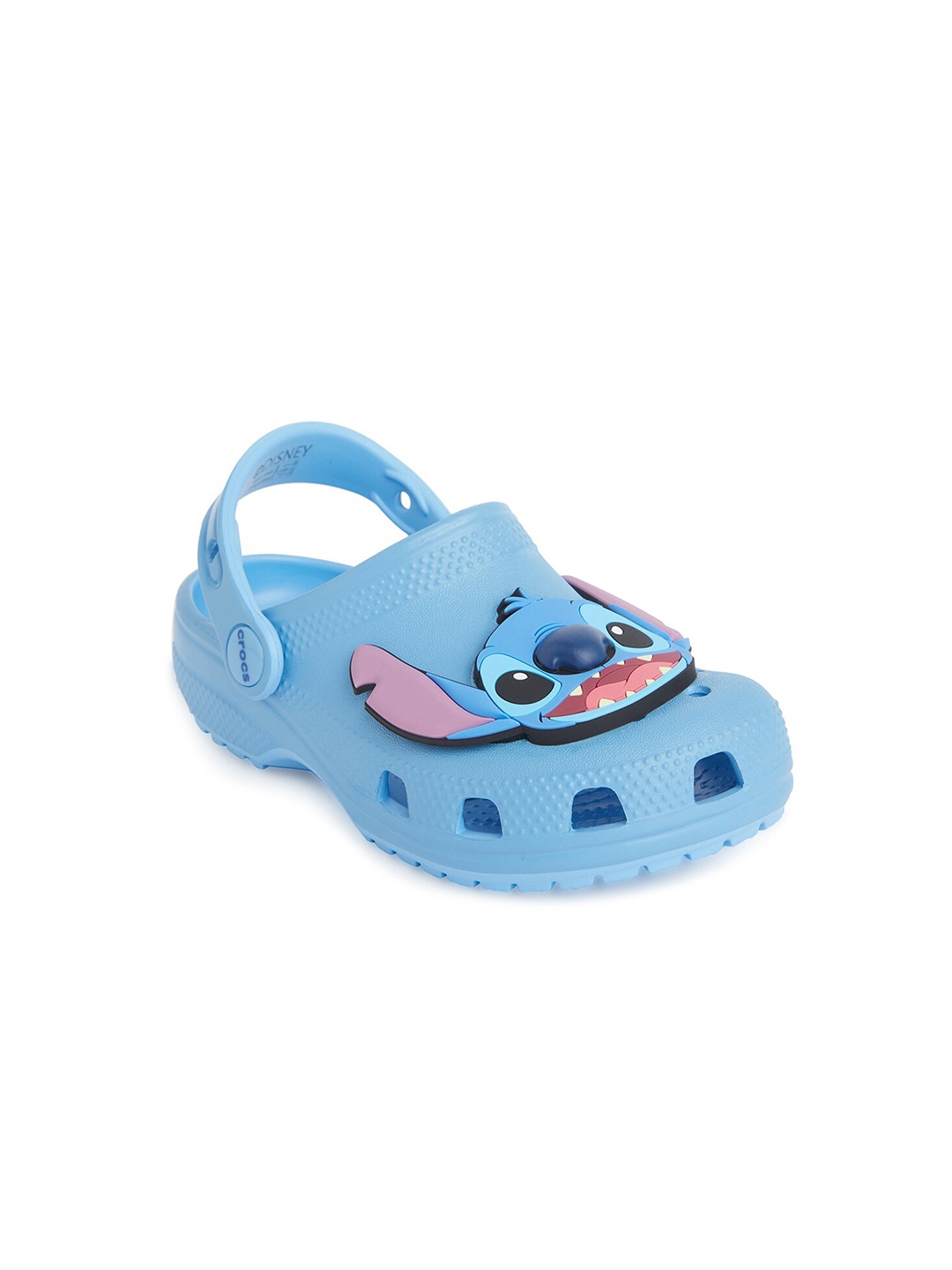 

Crocs Kids Stitch Applique Detail Clogs, Blue