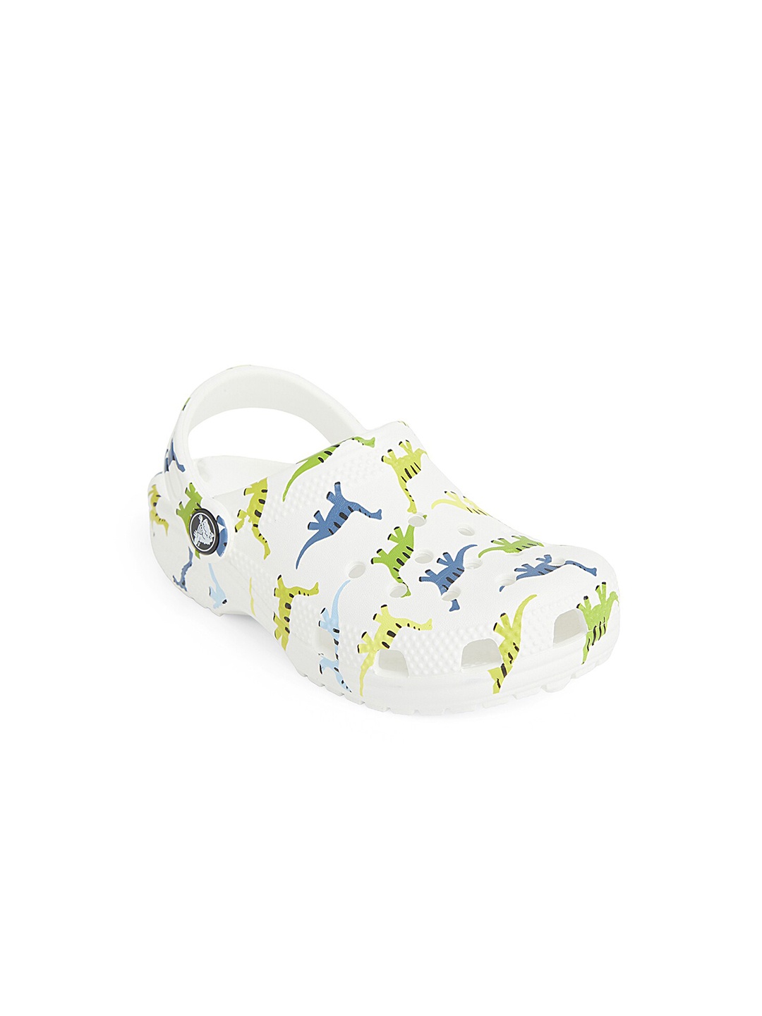 

Crocs Kids Printed Clogs, White