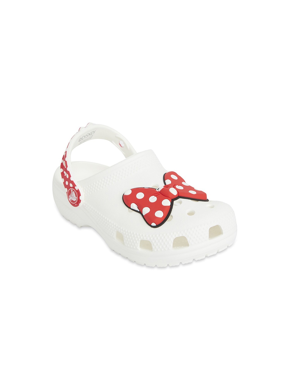 

Crocs Kids Minnie Mouse Applique Detail Clogs, White