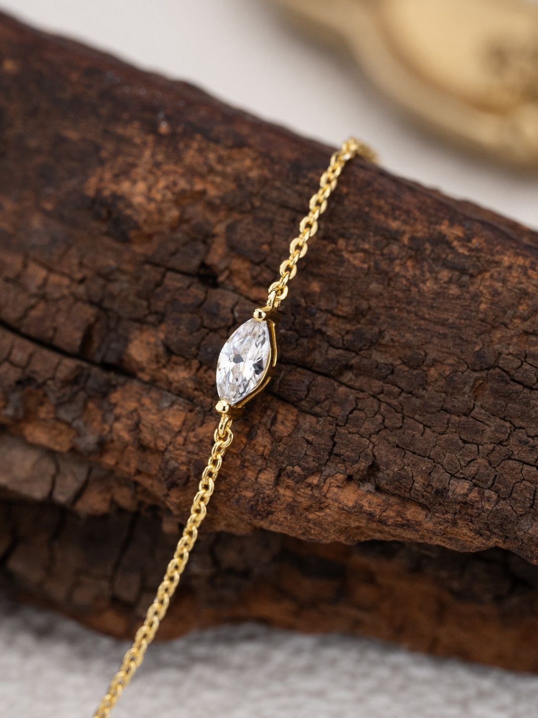 

MISS JO Gold-Plated 92.5 Sterling Silver Charm Bracelet