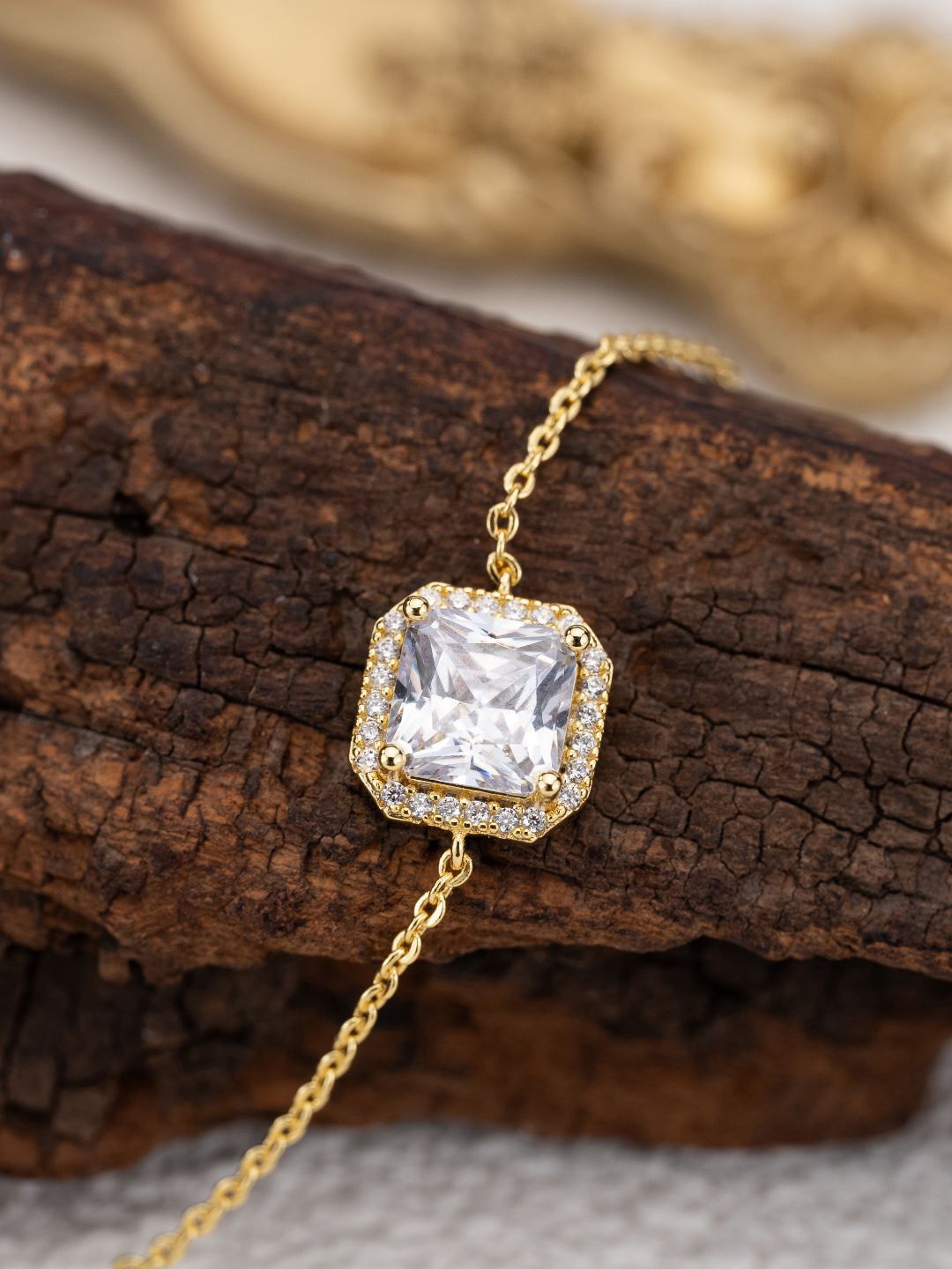 

MISS JO Gold-Plated 92.5 Sterling Silver Link Bracelet