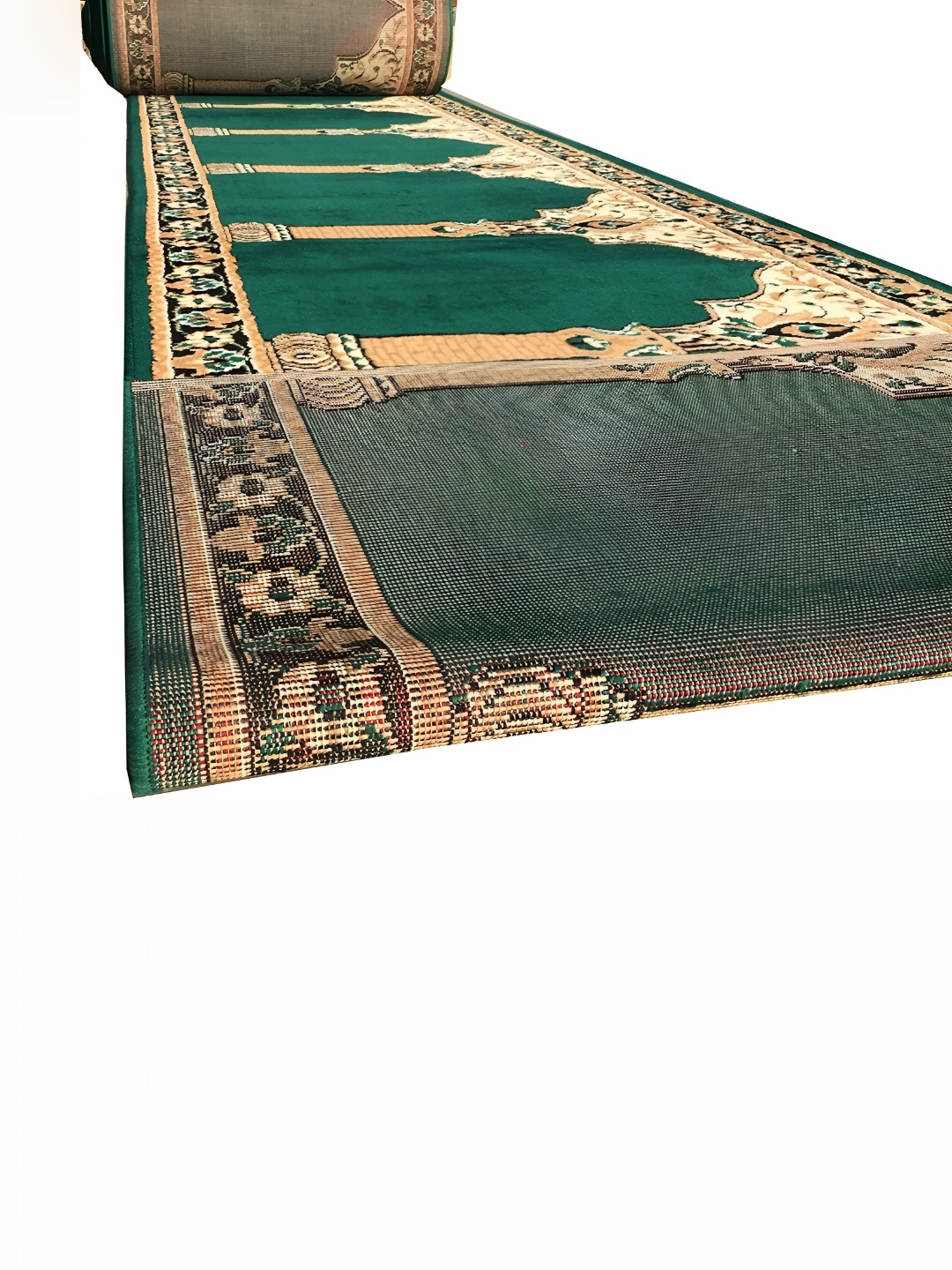 

Asad Emporium Rugs Green Floral Anti-Skid Carpet