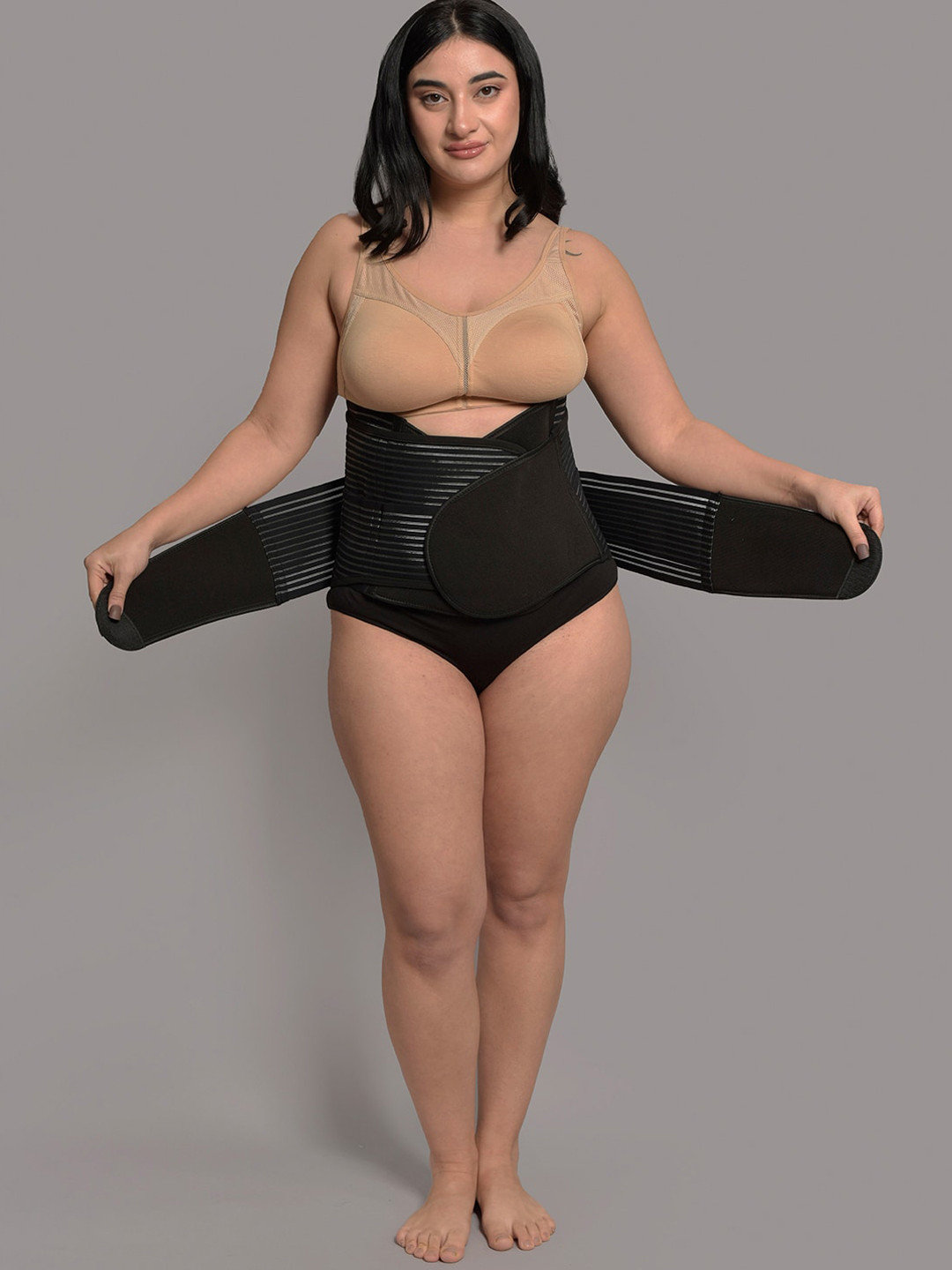 

Inner Sense 3-in-1 Postnatal Shapewear, Black