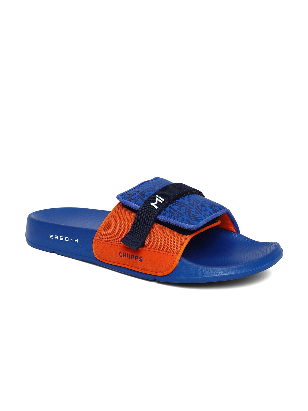 

CHUPPS Men Printed Sliders, Orange