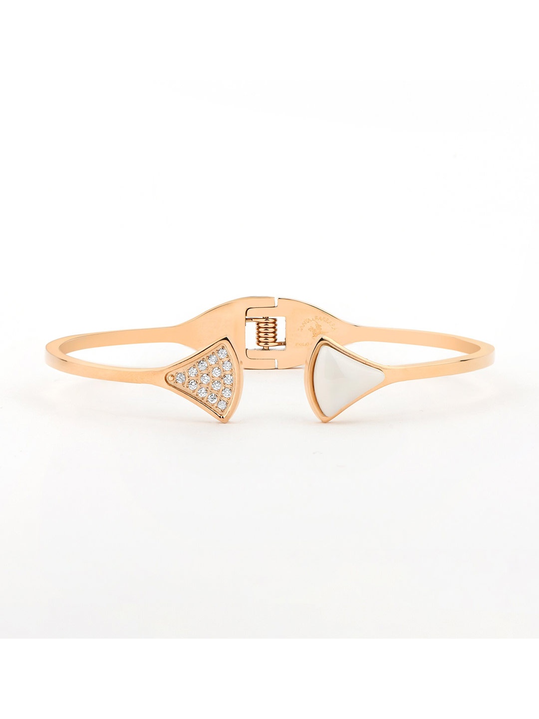 

SANTA BARBARA POLO & RACQUET CLUB Women Cuff Bracelet, Rose gold