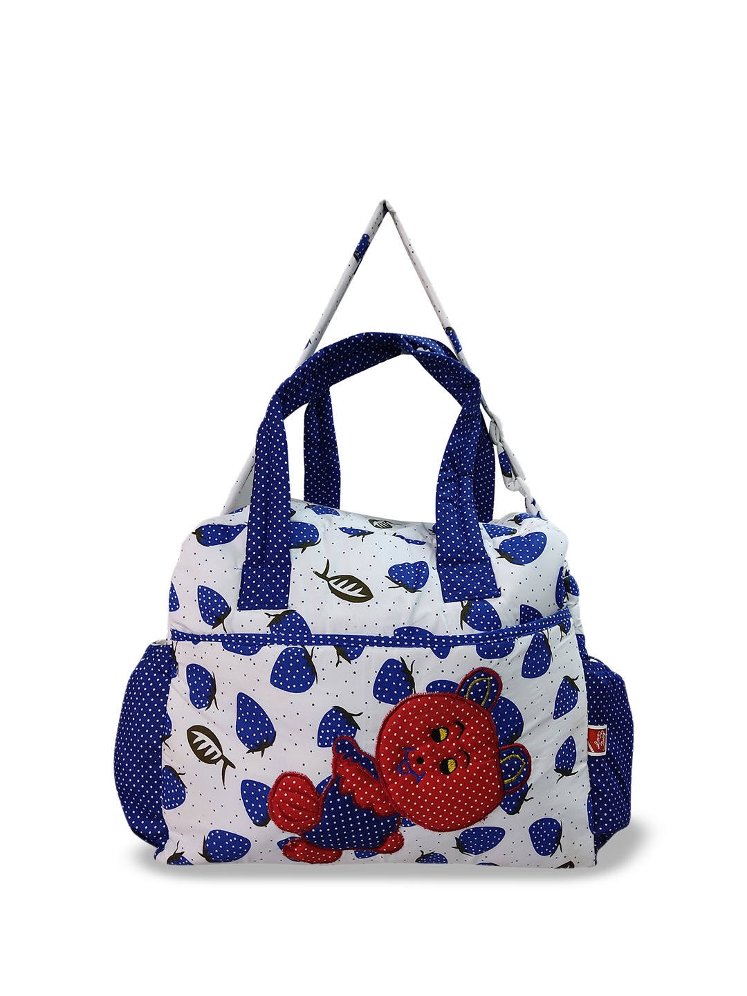

BAESD Kids Cherry Printed Cloth Diaper Bags, Navy blue