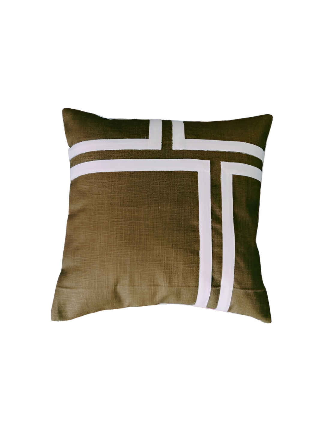 

GAB Green & White Geometric Square Cushion Covers