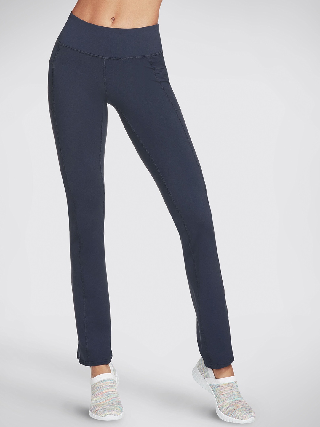 

Skechers GOWALK Women Regular Fit Track Pants, Navy blue