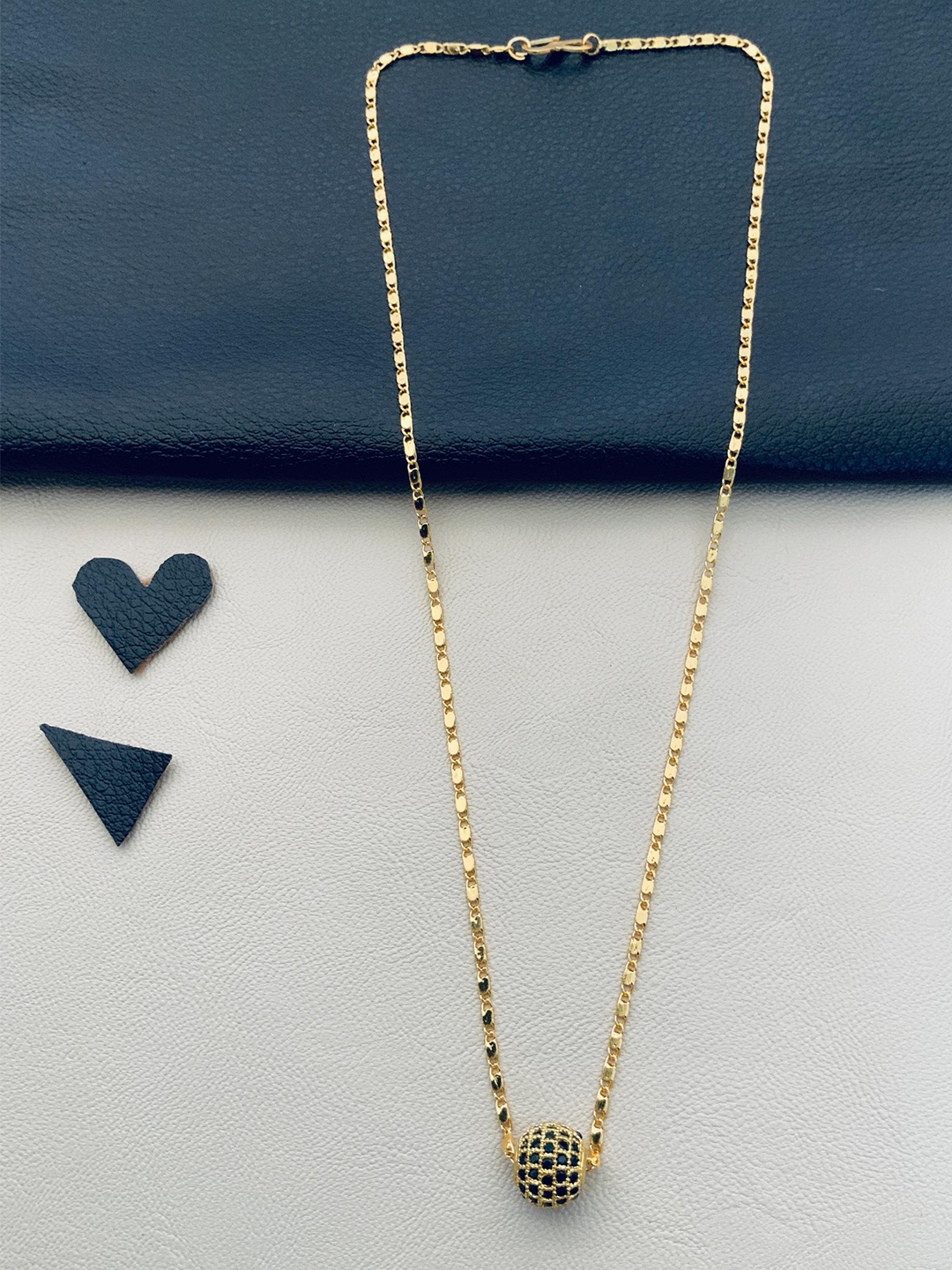 

ABDESIGNS Gold-Plated Chain With Pendant