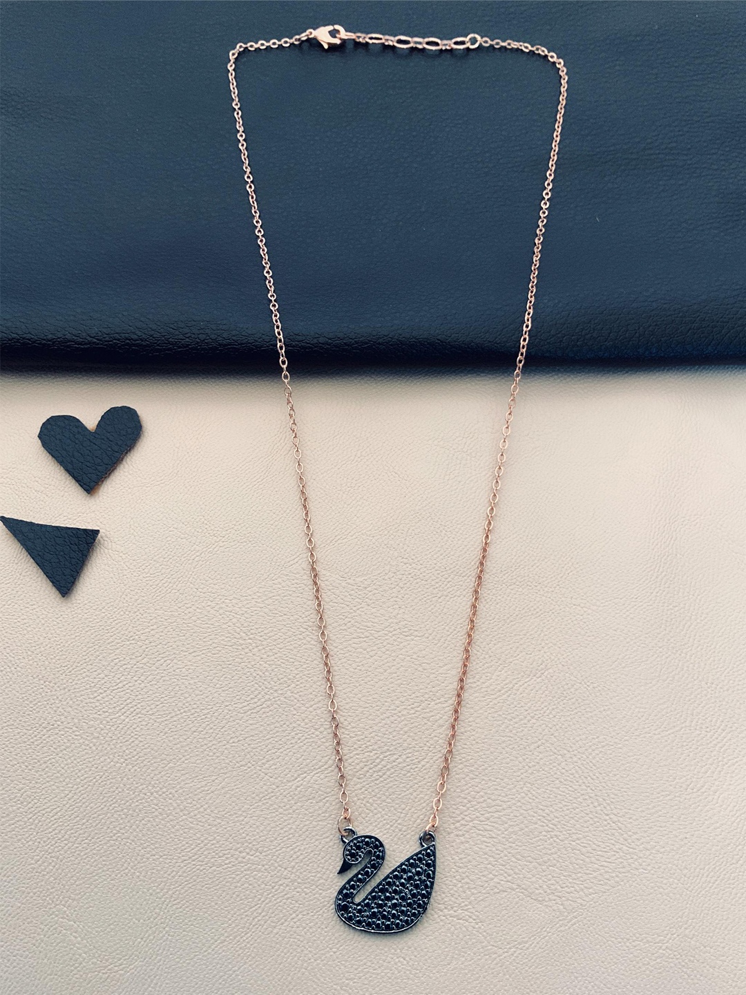 

ABDESIGNS Rose Gold-Plated Chain With Pendant