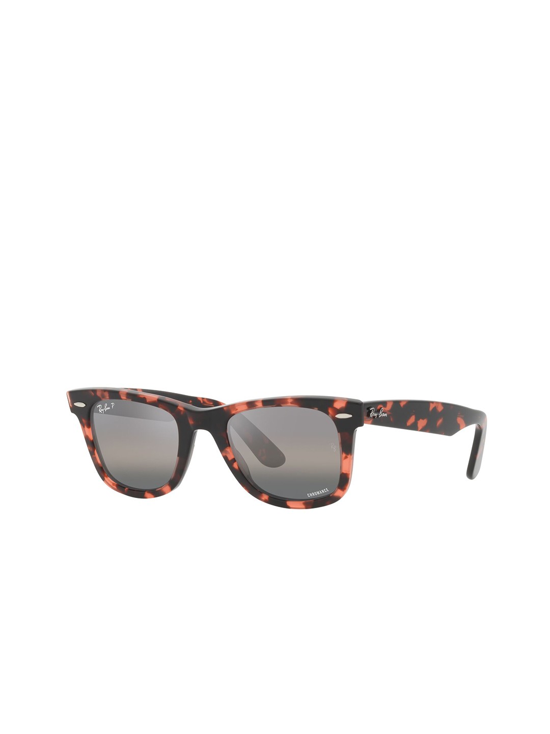 

Ray-Ban Unisex Square Sunglasses With UV Protected Lens 8056597662383, Grey