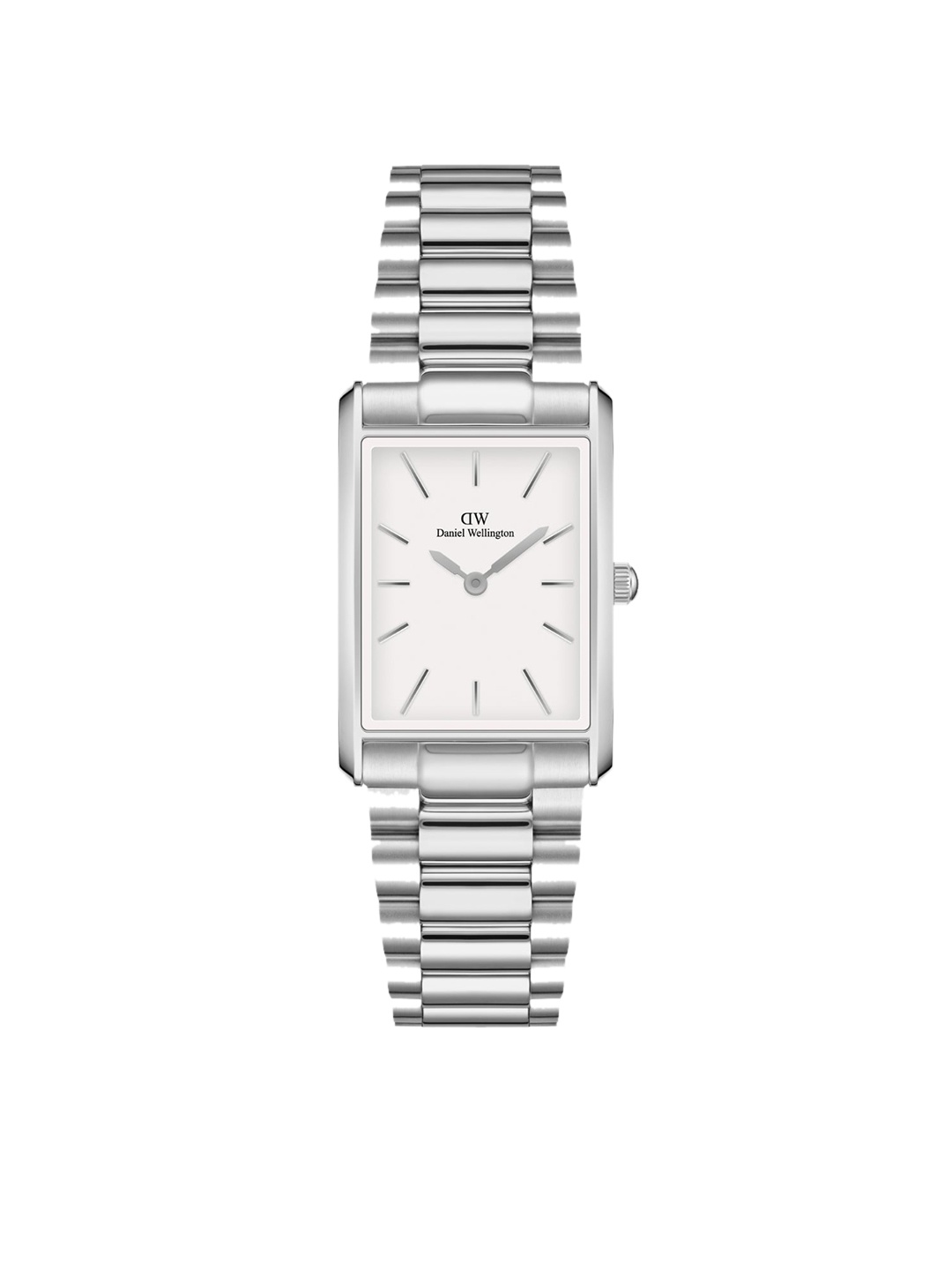 

Daniel Wellington Women Stainless Steel Bracelet Style Straps Analogue Watch DW00100700K, White