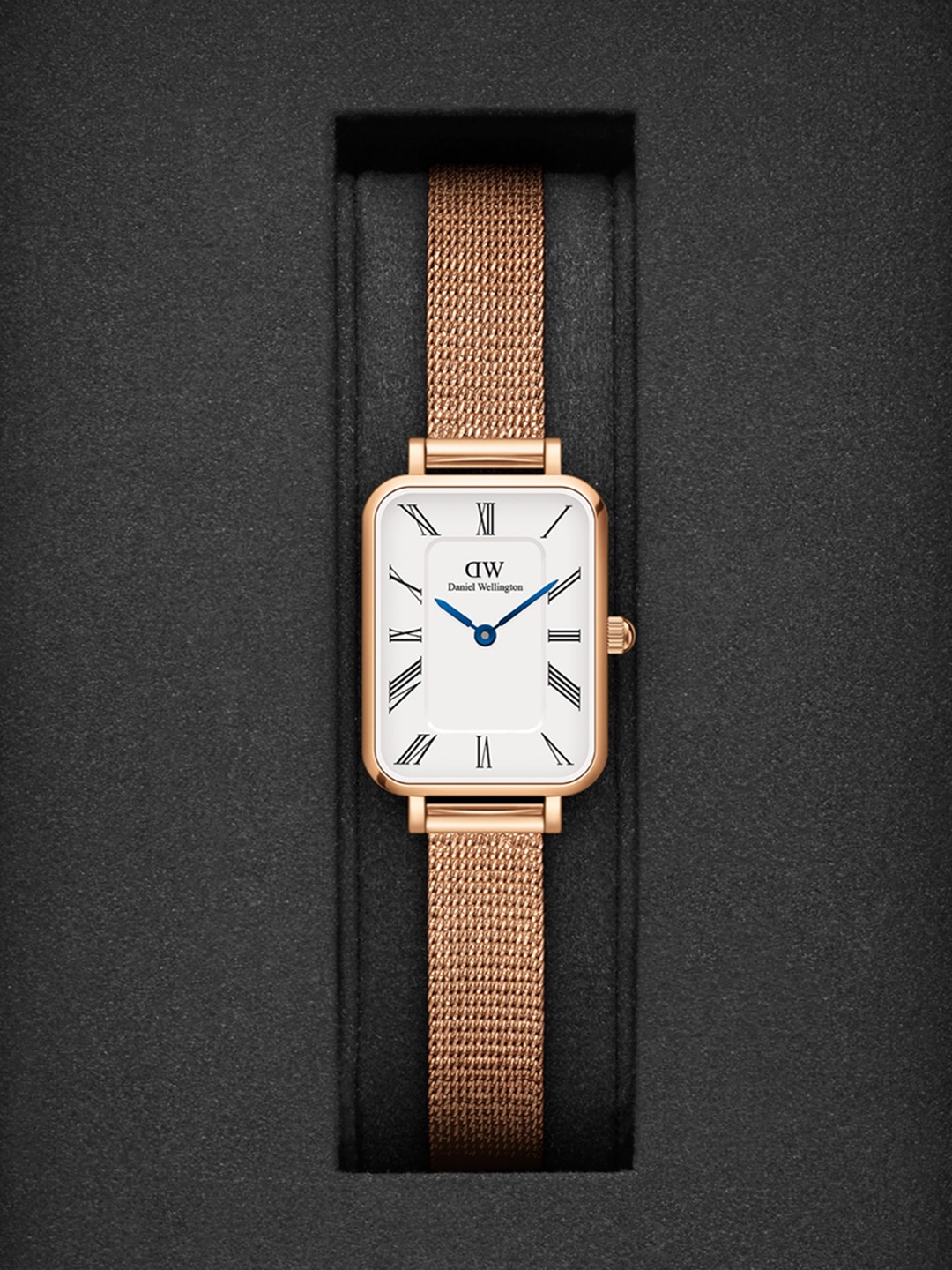 

Daniel Wellington Women Stainless Steel Bracelet Style Straps Analogue Watch DW00100687K, White