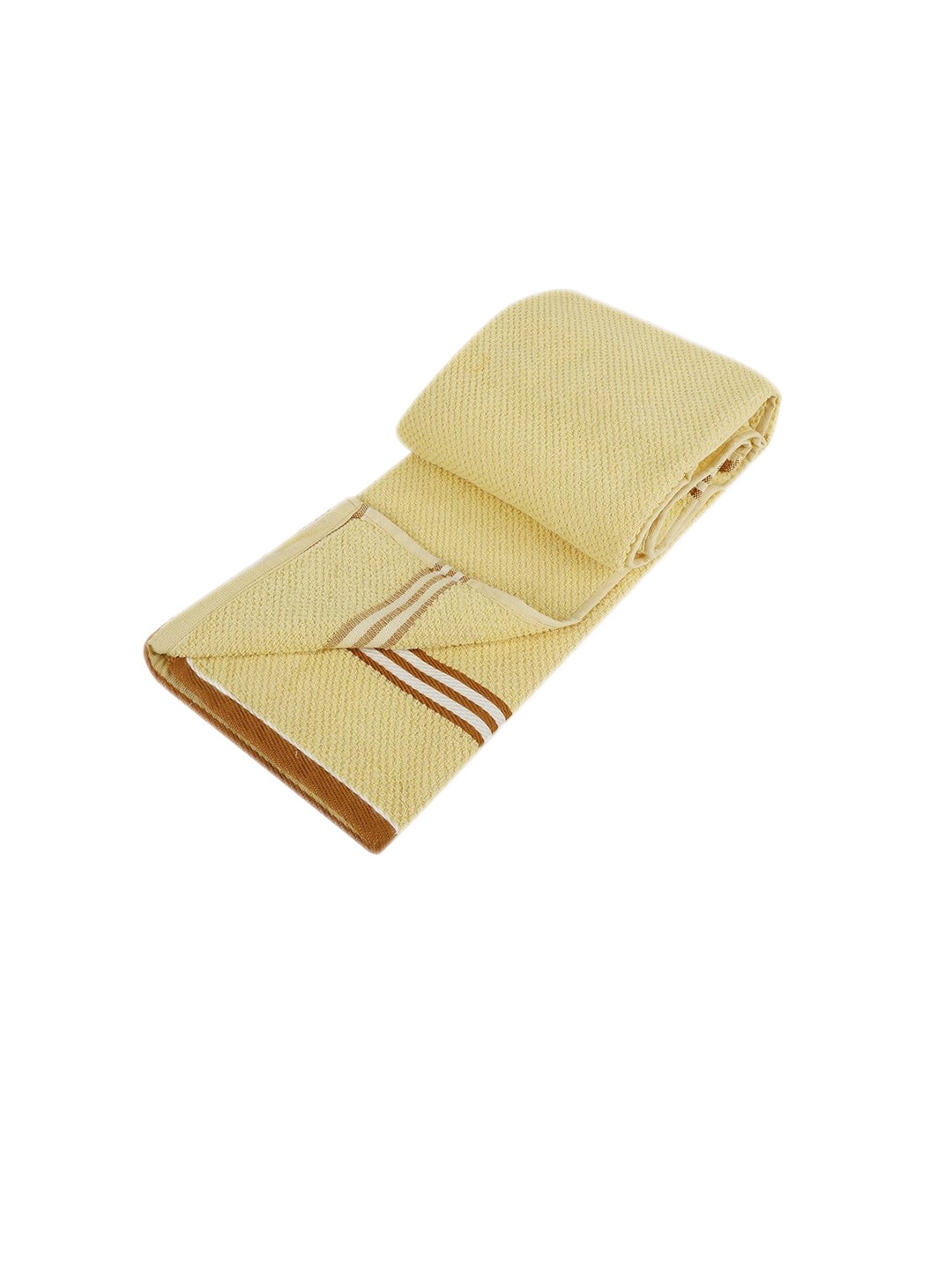 

Homerz Beige and White Printed Cotton 400 GSM Bath Towel