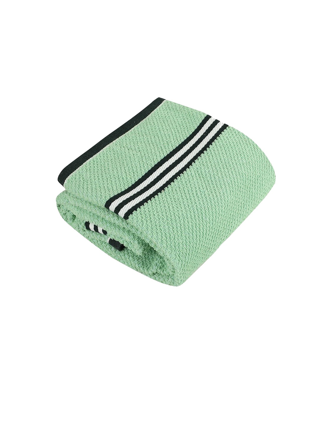 

Homerz Green and Black Cotton Printed 500 GSM Bath Towels