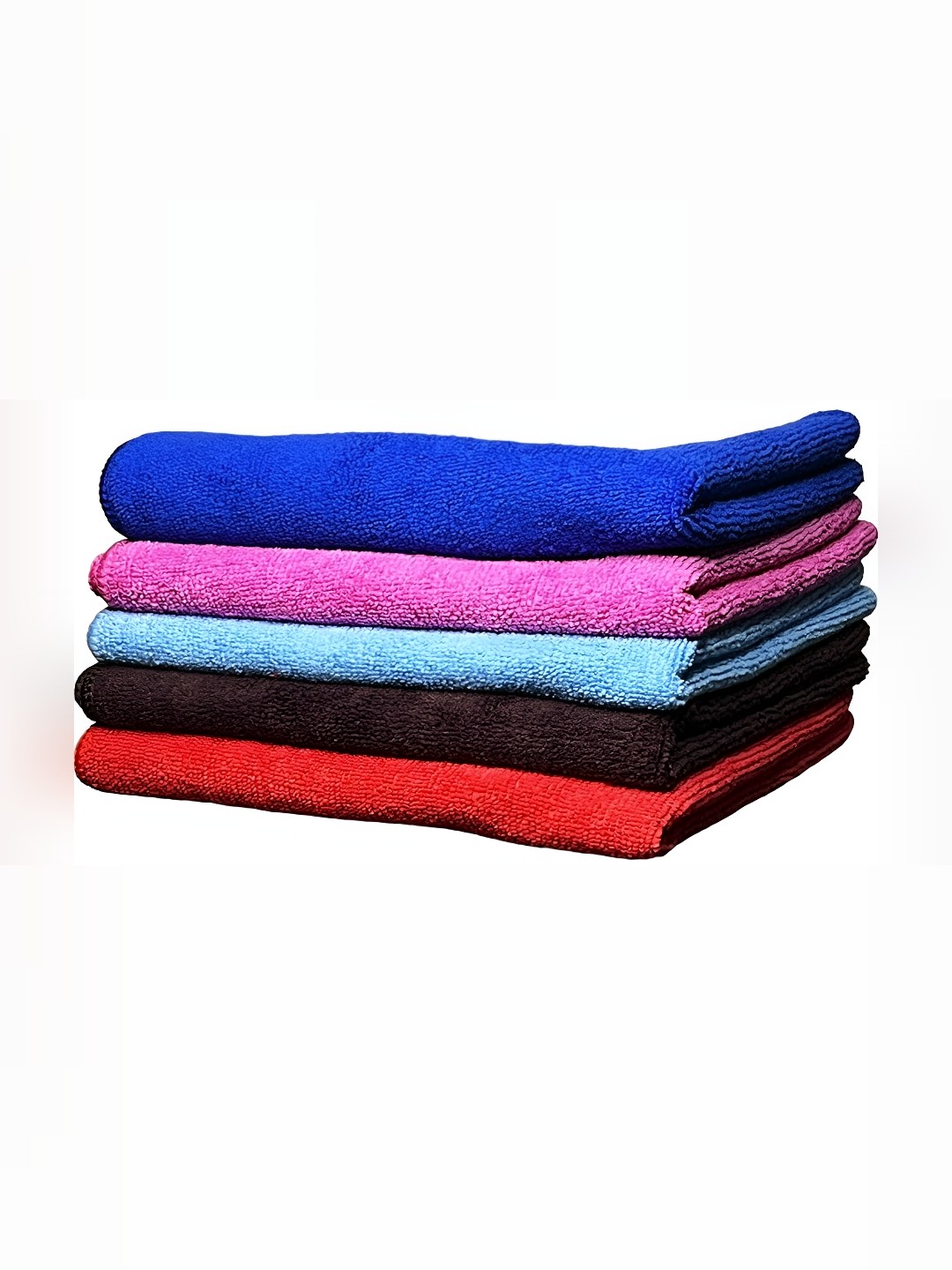 

Homerz Red 3 Pieces Microfibre Kitchen Towels, Multi