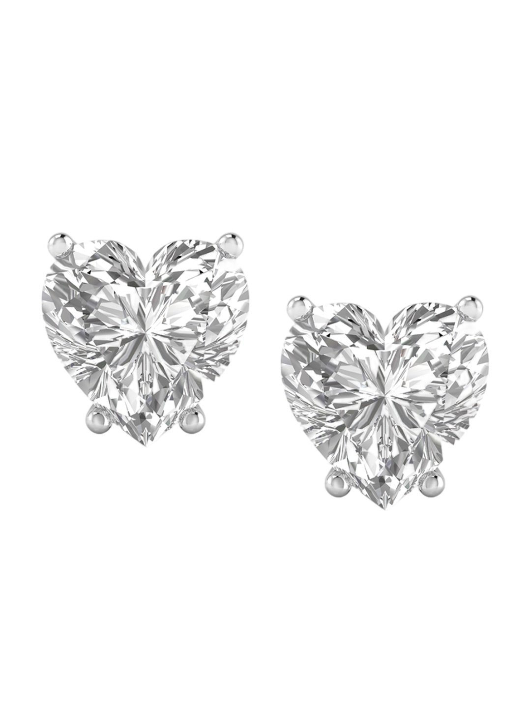 

ORIONZ Gold-Plated Sterling Silver Cubic Zirconia Studded Studs Earrings