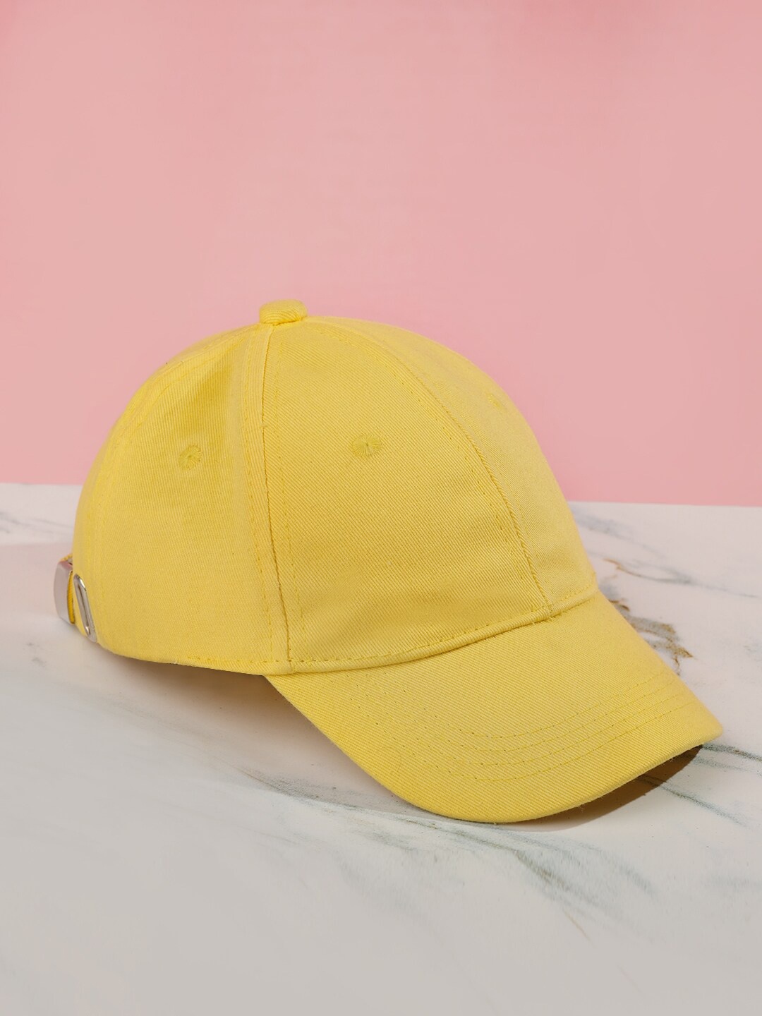 

DukieKooky Kids Cotton Baseball Cap, Yellow