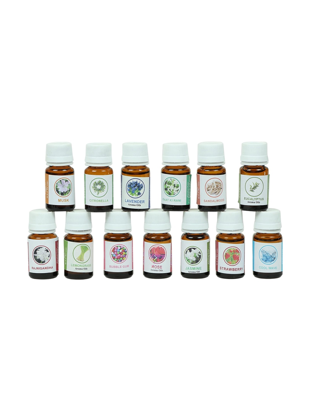 

Crazy Sutra White 13 Pieces Mustard-Yellow Aroma Oils 10 ml