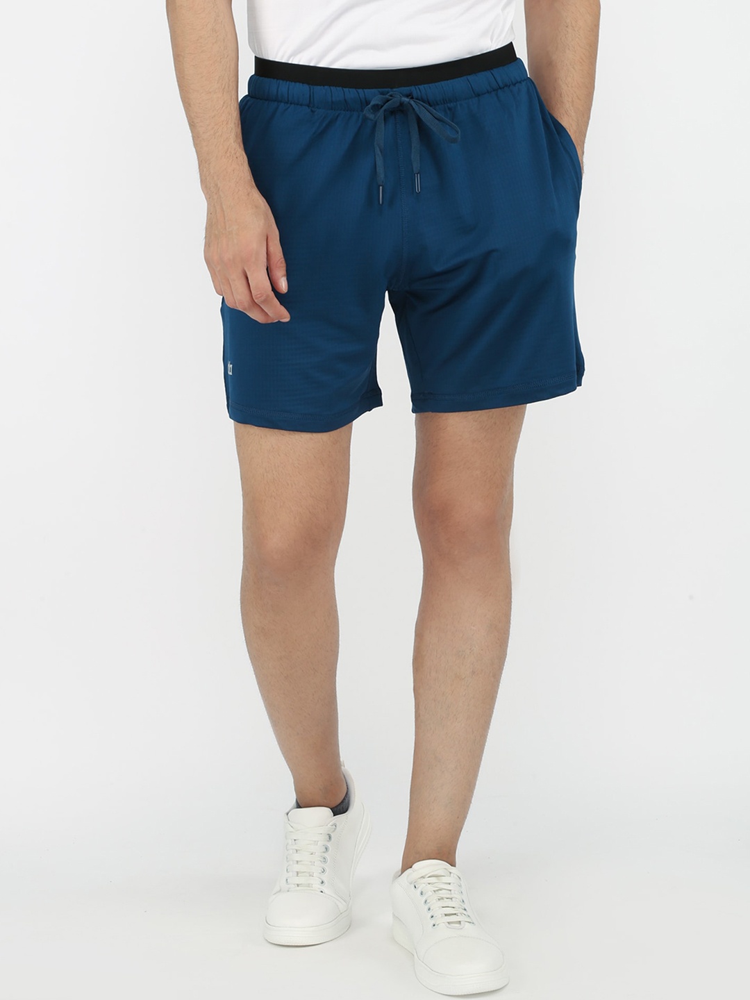 

DIDA Men Mid-Rise Shorts, Blue