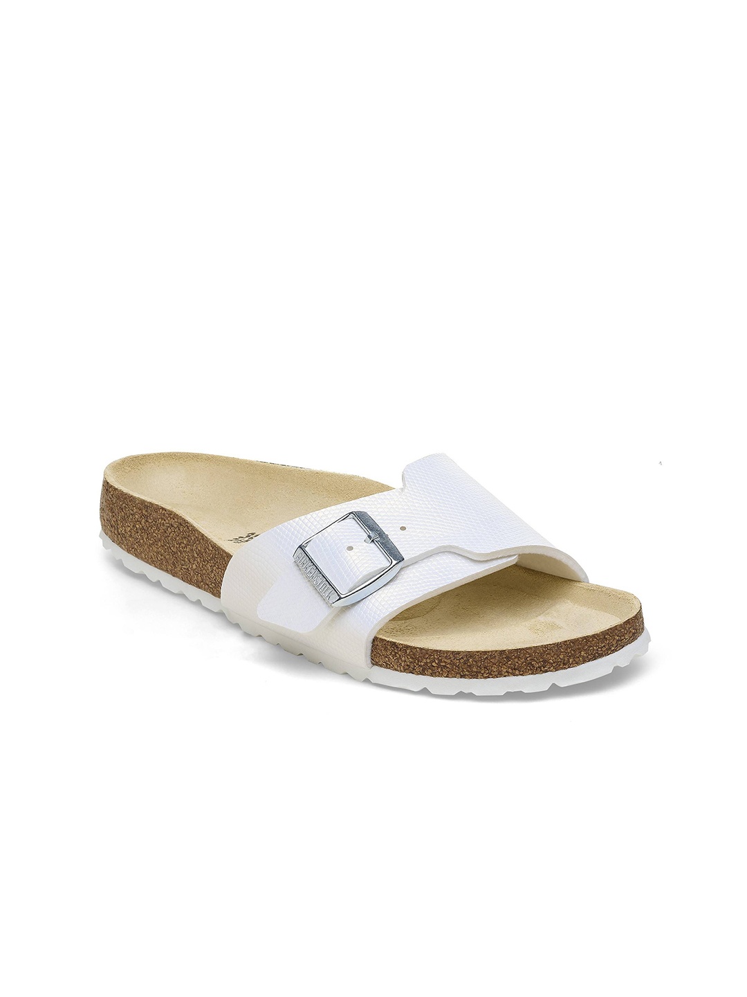 

Birkenstock Catalina Bs Bf Narrow Width Open Toe Flats, White