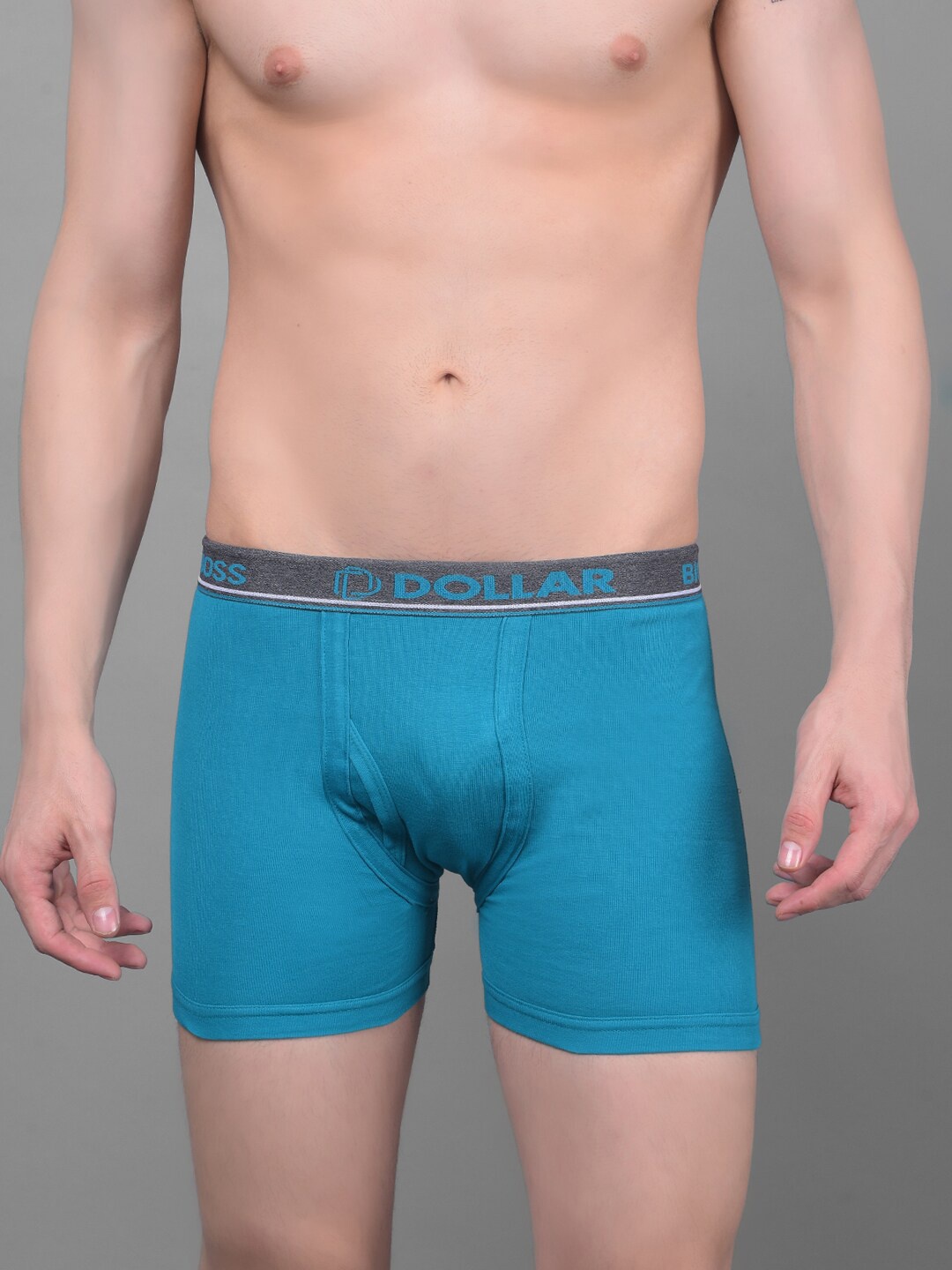 

Dollar Bigboss Men Combed Cotton Knitted Trunk- MBTR-07, Assorted