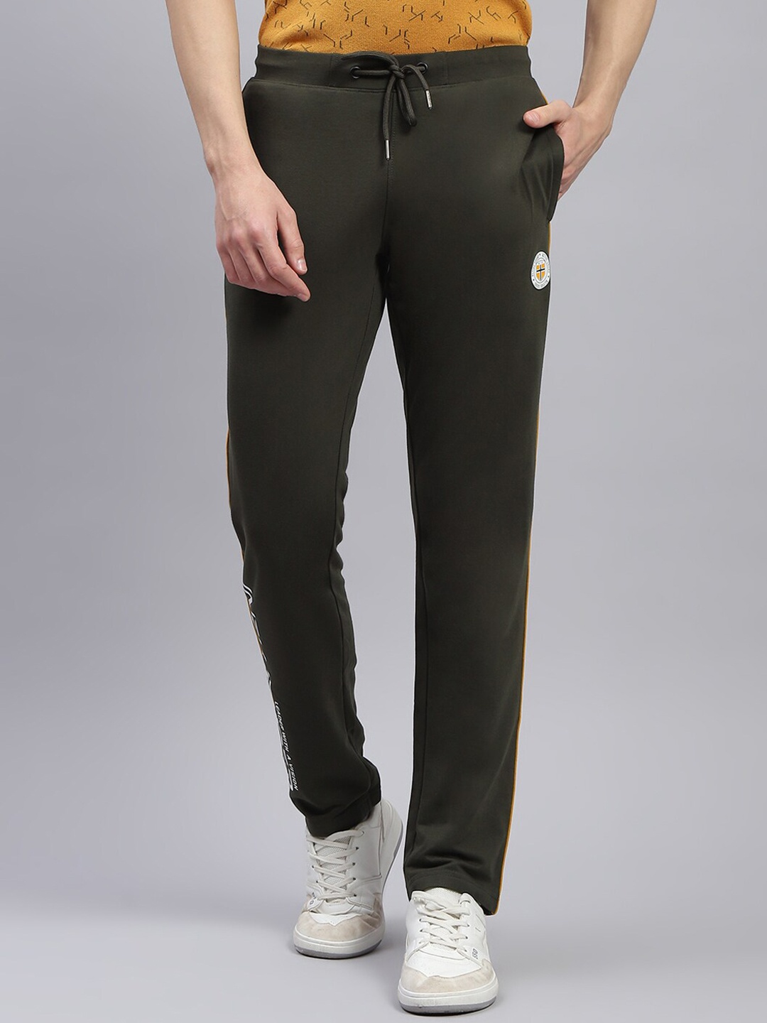 

Monte Carlo Plus Size Men Mid-Rise Track Pant, Olive