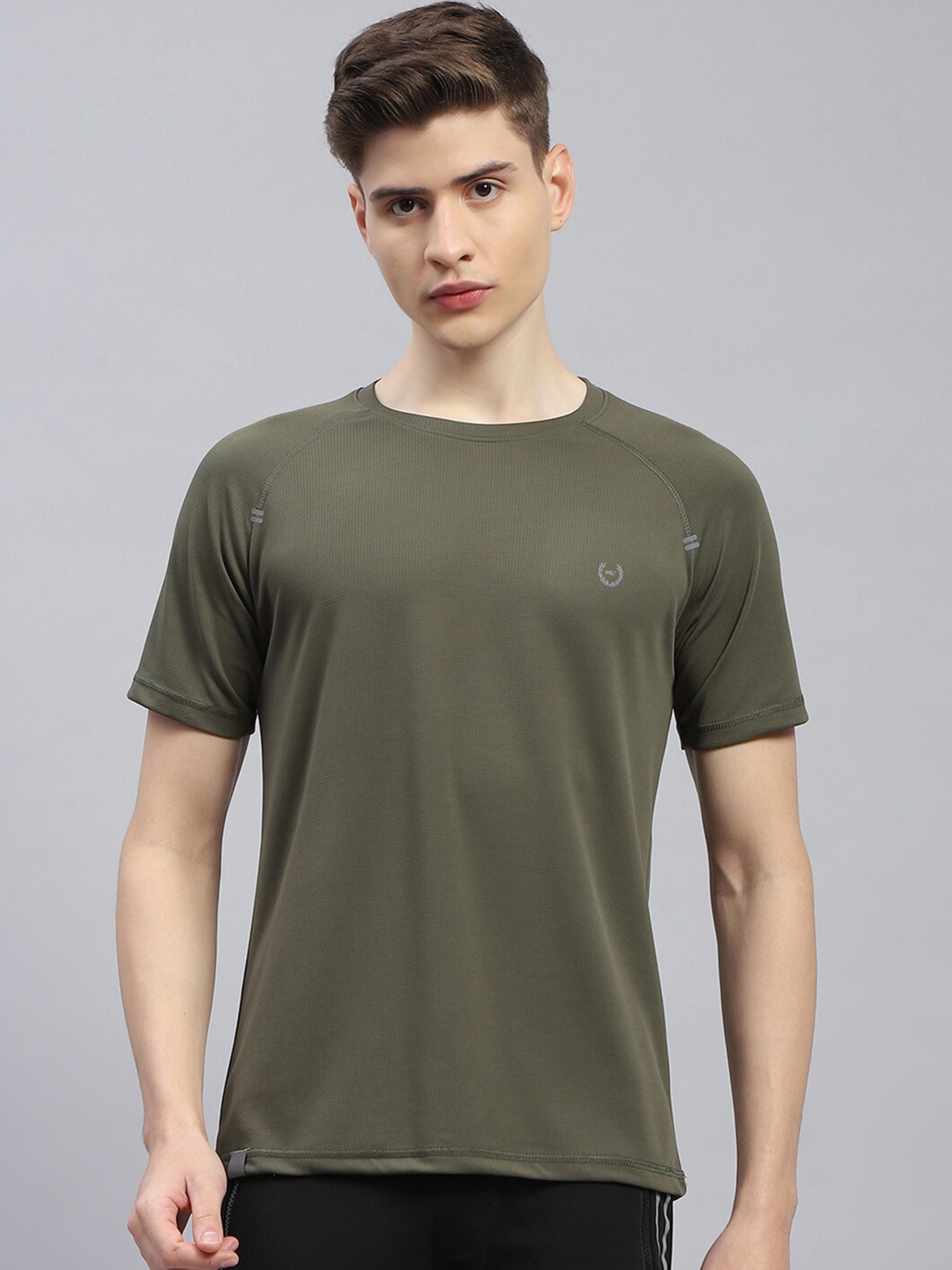 

Monte Carlo Short Sleeves Round Neck T-shirt, Olive