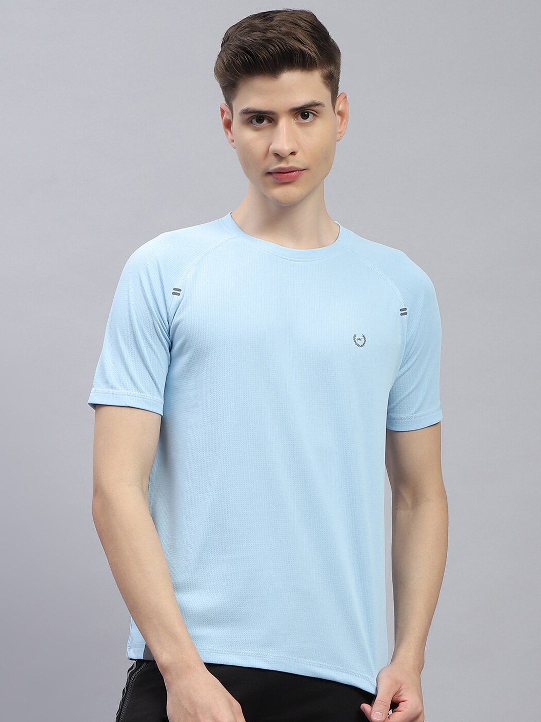 

Monte Carlo Round Neck T-shirt, Blue