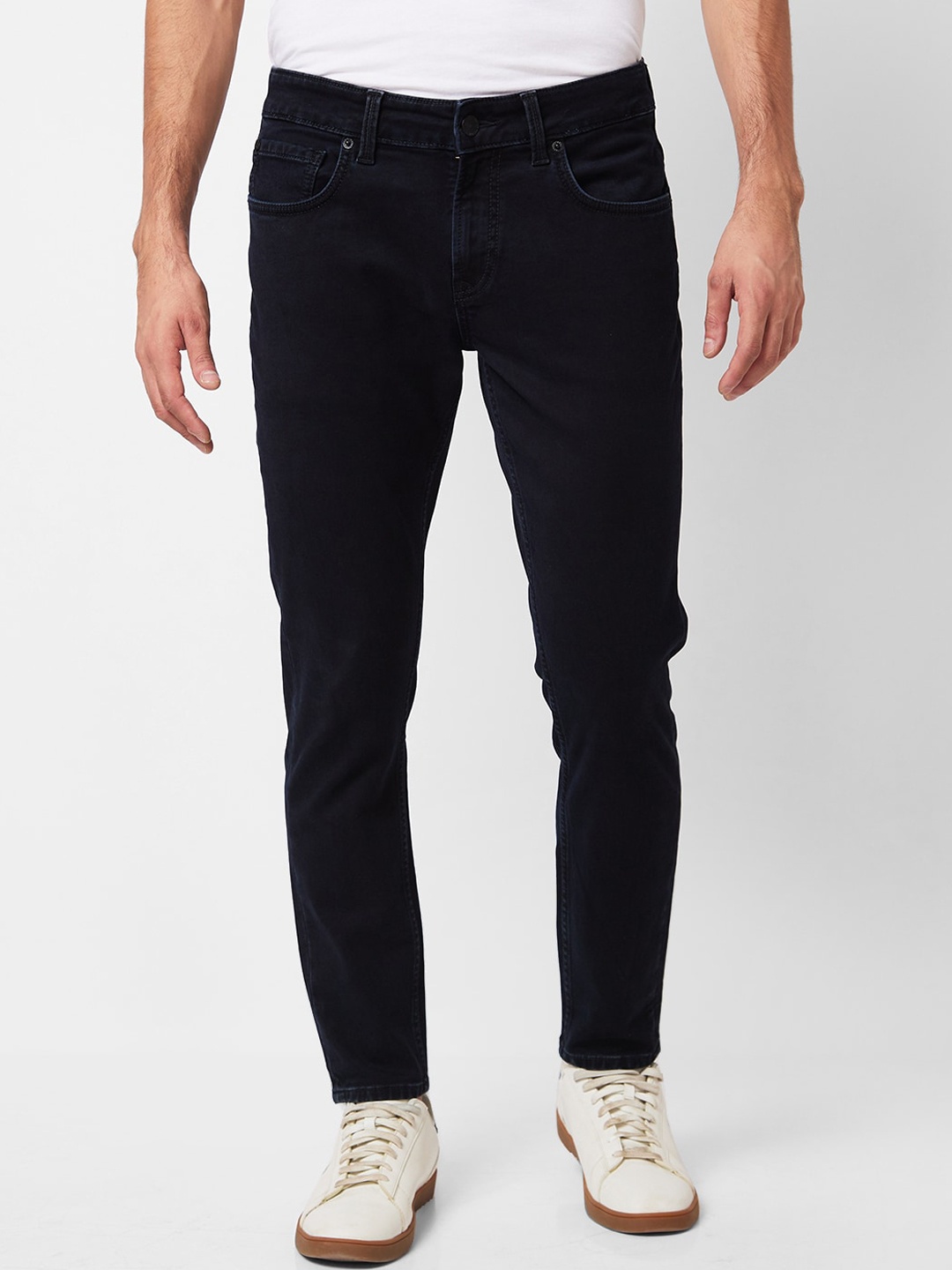 

SPYKAR Men Slim Fit Stretchable Jeans, Black