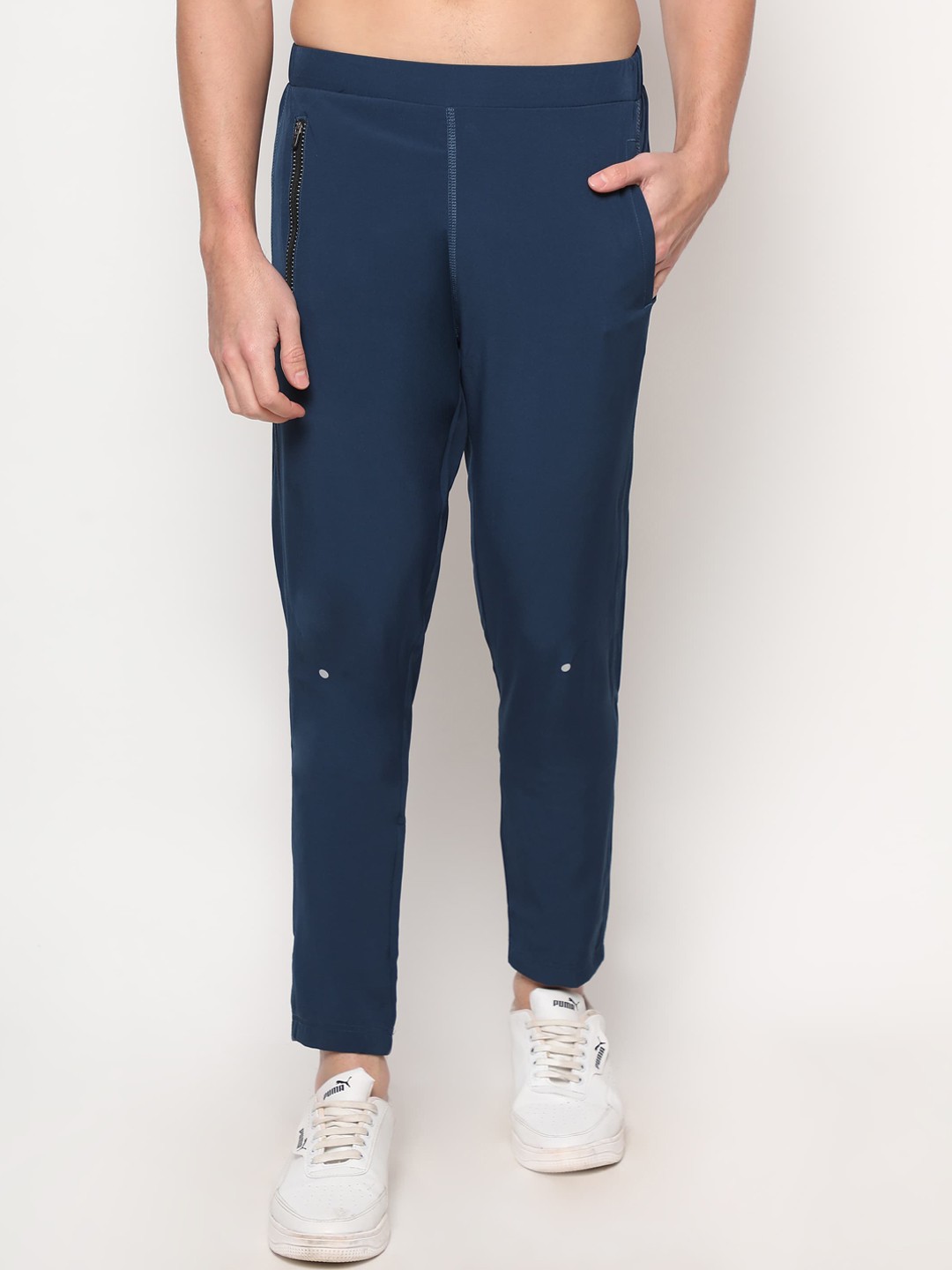 

DIDA Men Comfort Fit Lightweight Dry Fit Track Pants, Blue