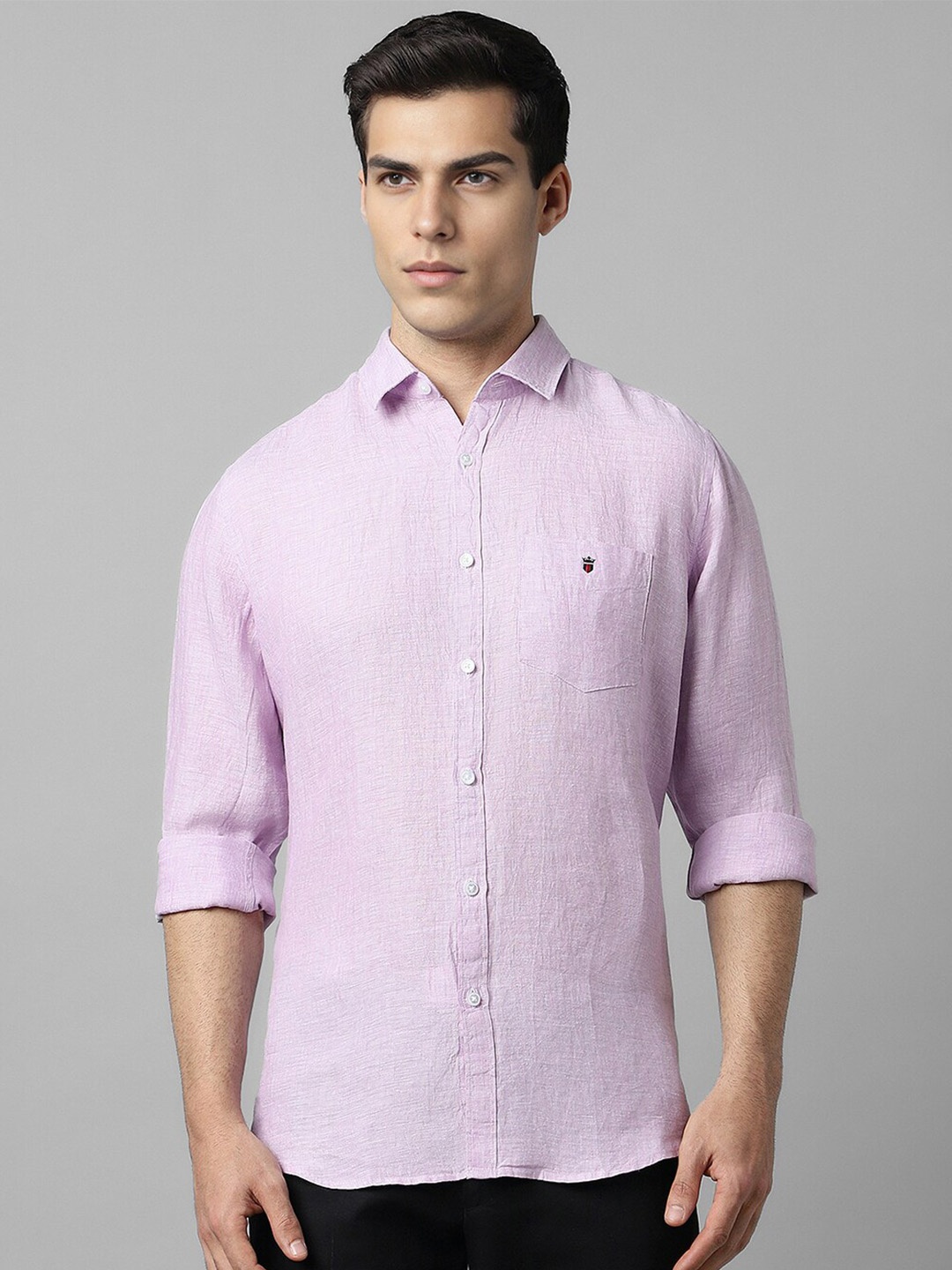

Louis Philippe Sport Slim Fit Opaque Casual Shirt, Pink