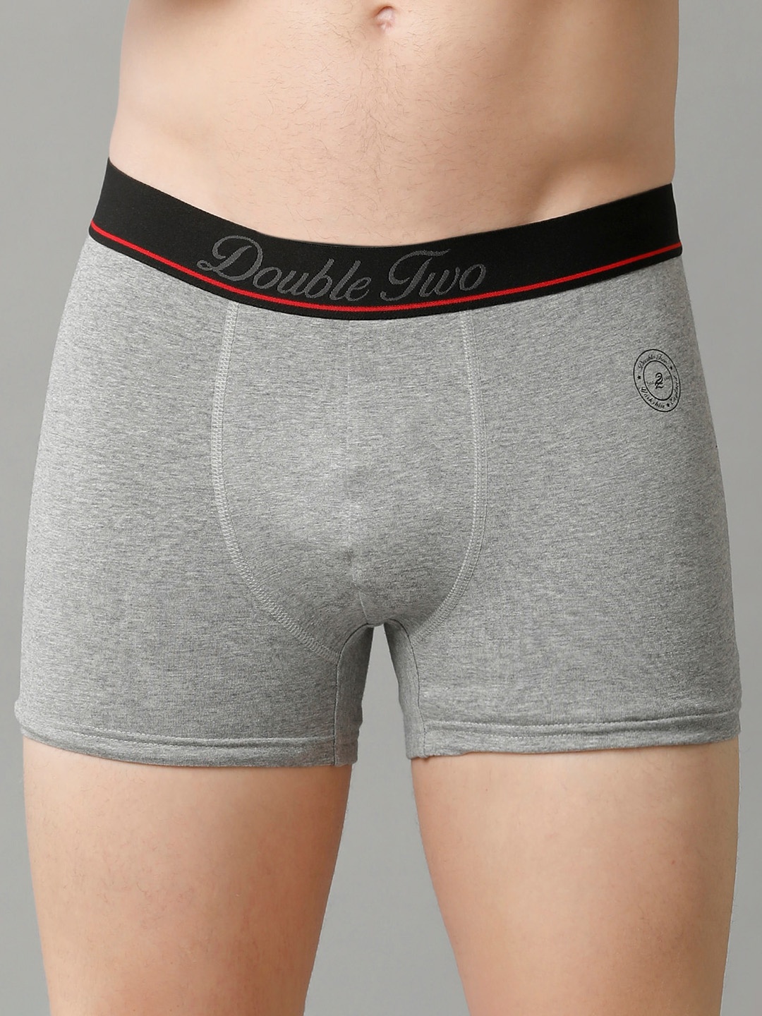 

Double Two Mid-Rise Trunk DTMTR0003-1-S, Grey