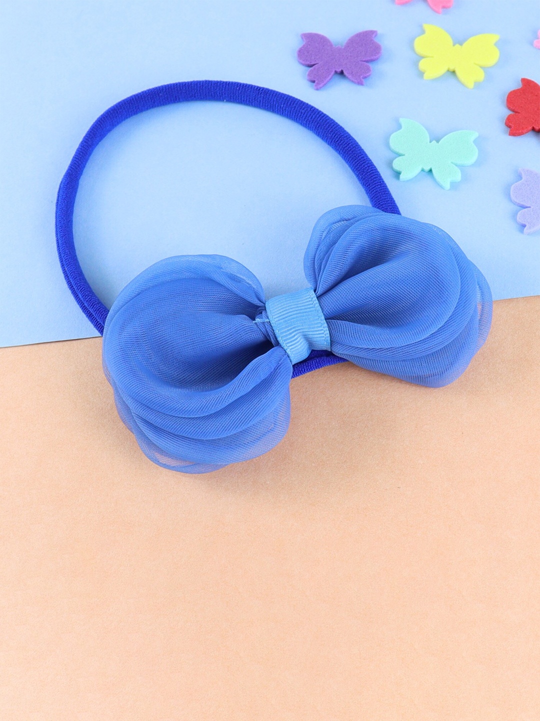 

Asthetika Kids Girls Ponytail Holder, Blue