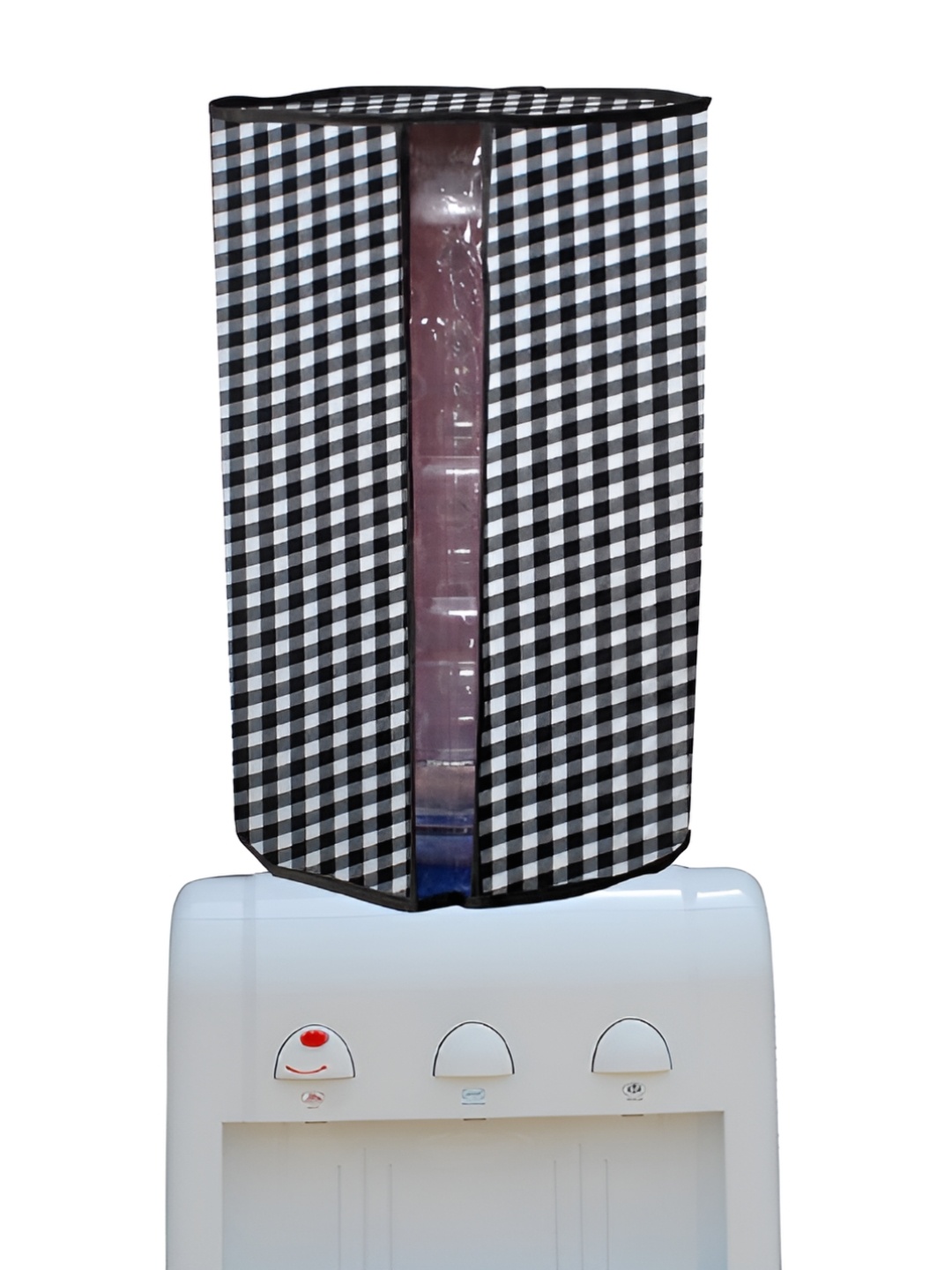 

Stylista Black & Grey Gingham Printed Dustproof & Waterproof Water Dispenser Cover