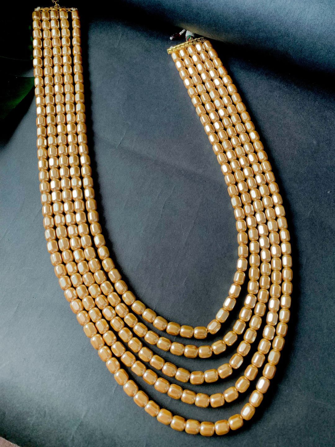 

I Jewels Men Gold-Plated Layered Necklace
