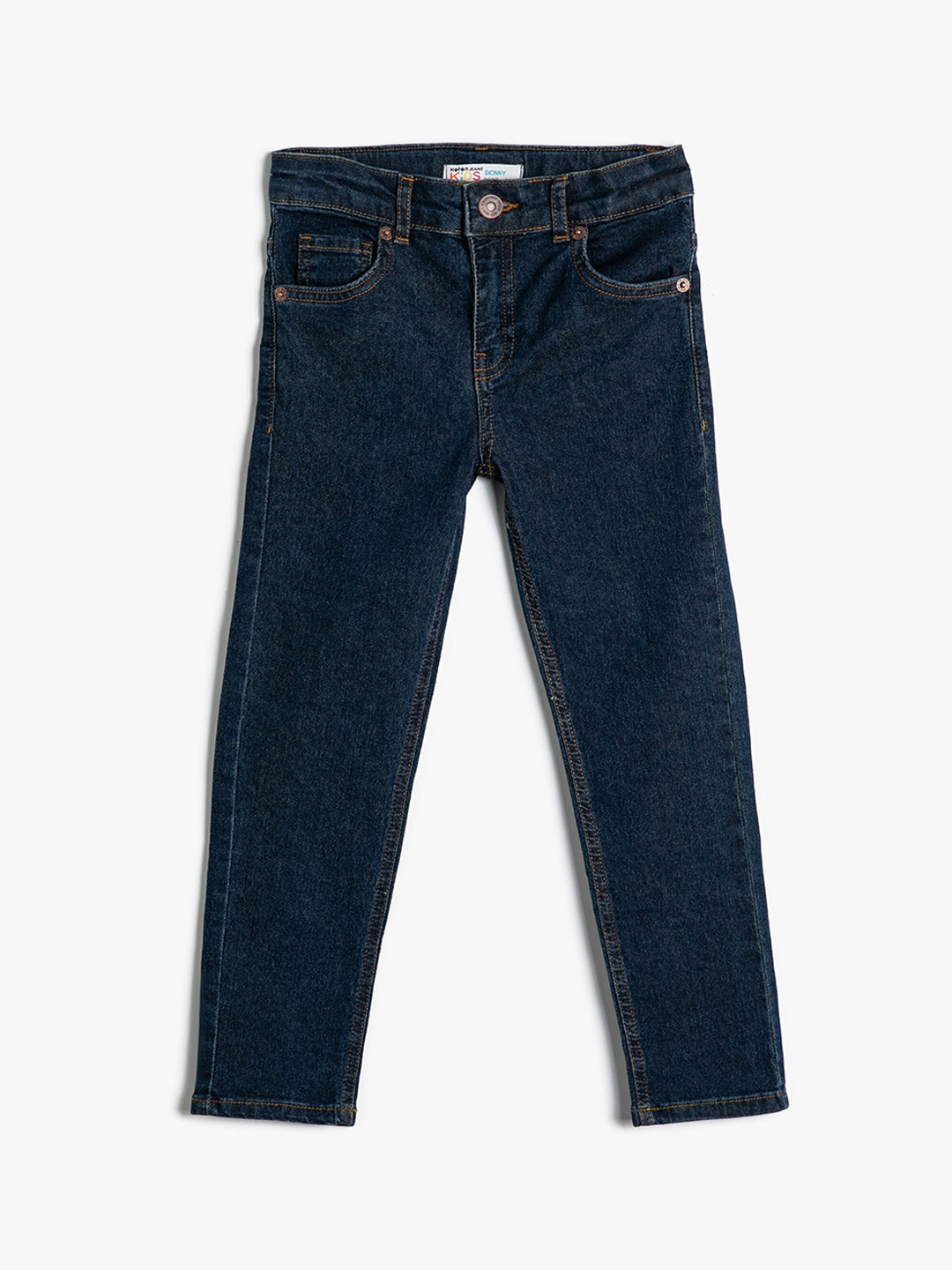 

Koton Boys Clean Look Mid-Rise Skinny Fit Stretchable Jeans, Blue